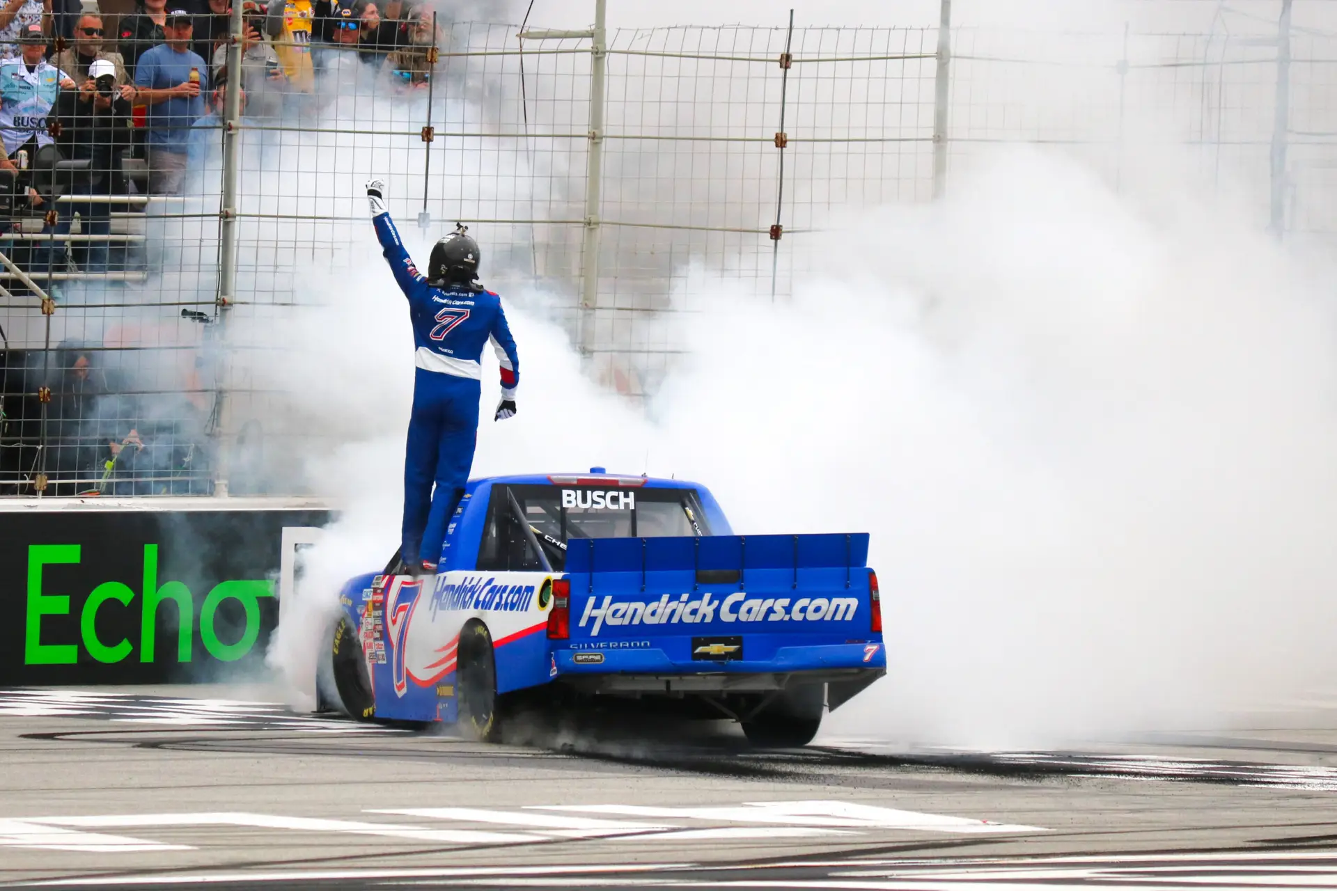 Kyle Busch 2026 Hendrickcars.com Echopark Race Win 1:64 Diecast *PREORDER* - Image 2