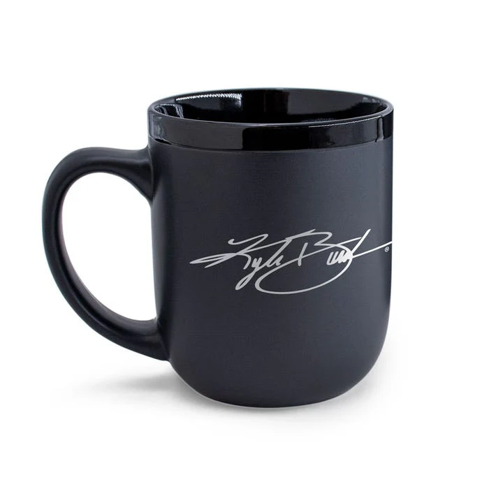 Kyle Busch Black Ceramic Mug 17 oz. - Image 2
