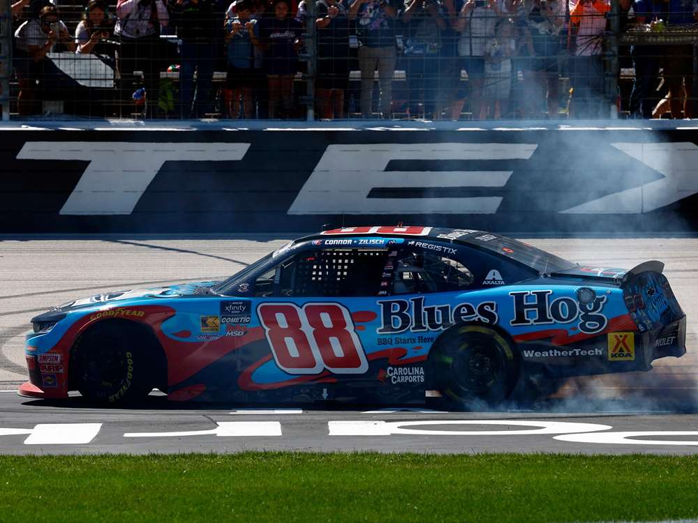 Kyle Larson 2025 Blues Hog Texas Race Win 1:64 Diecast - Image 4