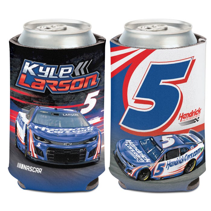 Kyle Larson HendrickCars.com Can Cooler 12 oz.