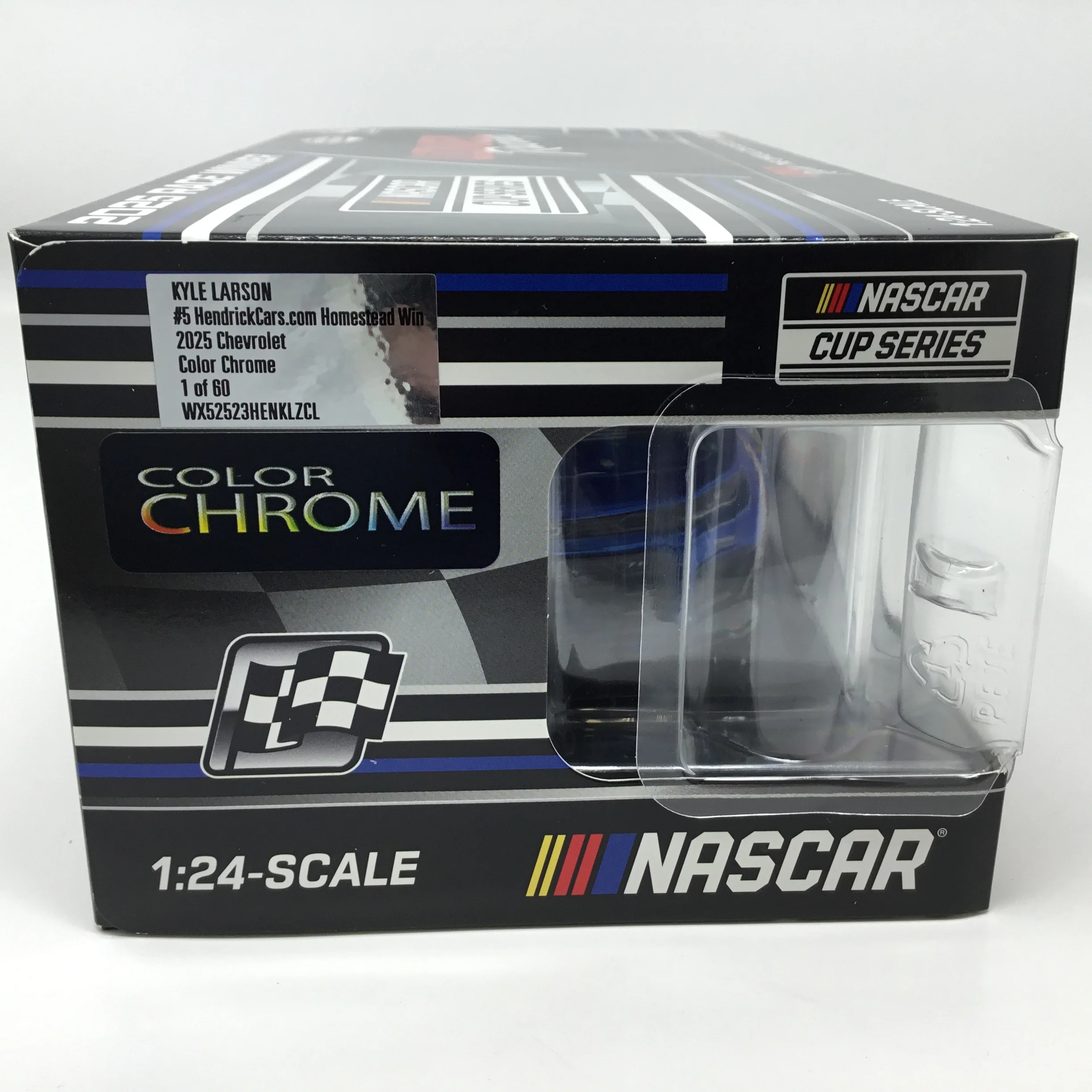 Kyle Larson 2025 Hendrickcars.com Homestead Race Win Color Chrome 1:24 Diecast - Image 6