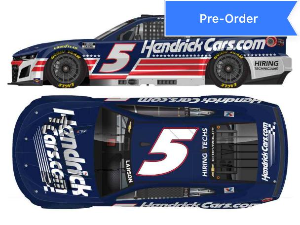 Kyle Larson 2026 Hendrickcars.com Patriotic 1:64 Diecast *PREORDER*