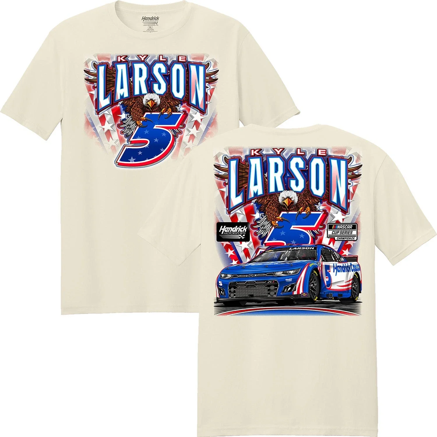 Kyle Larson HendrickCars.com Soaring Eagle 2-Spot T-Shirt