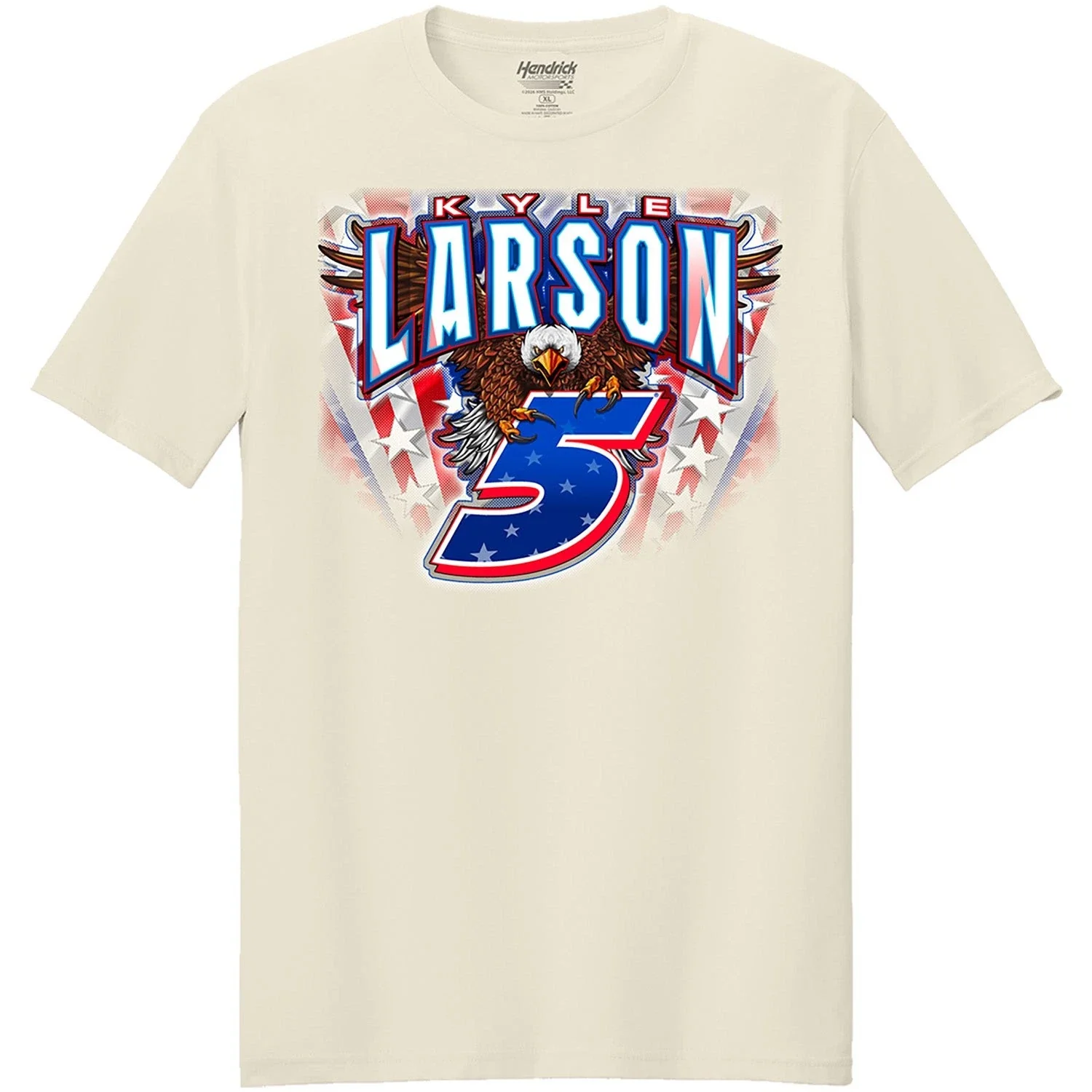 Kyle Larson HendrickCars.com Soaring Eagle 2-Spot T-Shirt - Image 2