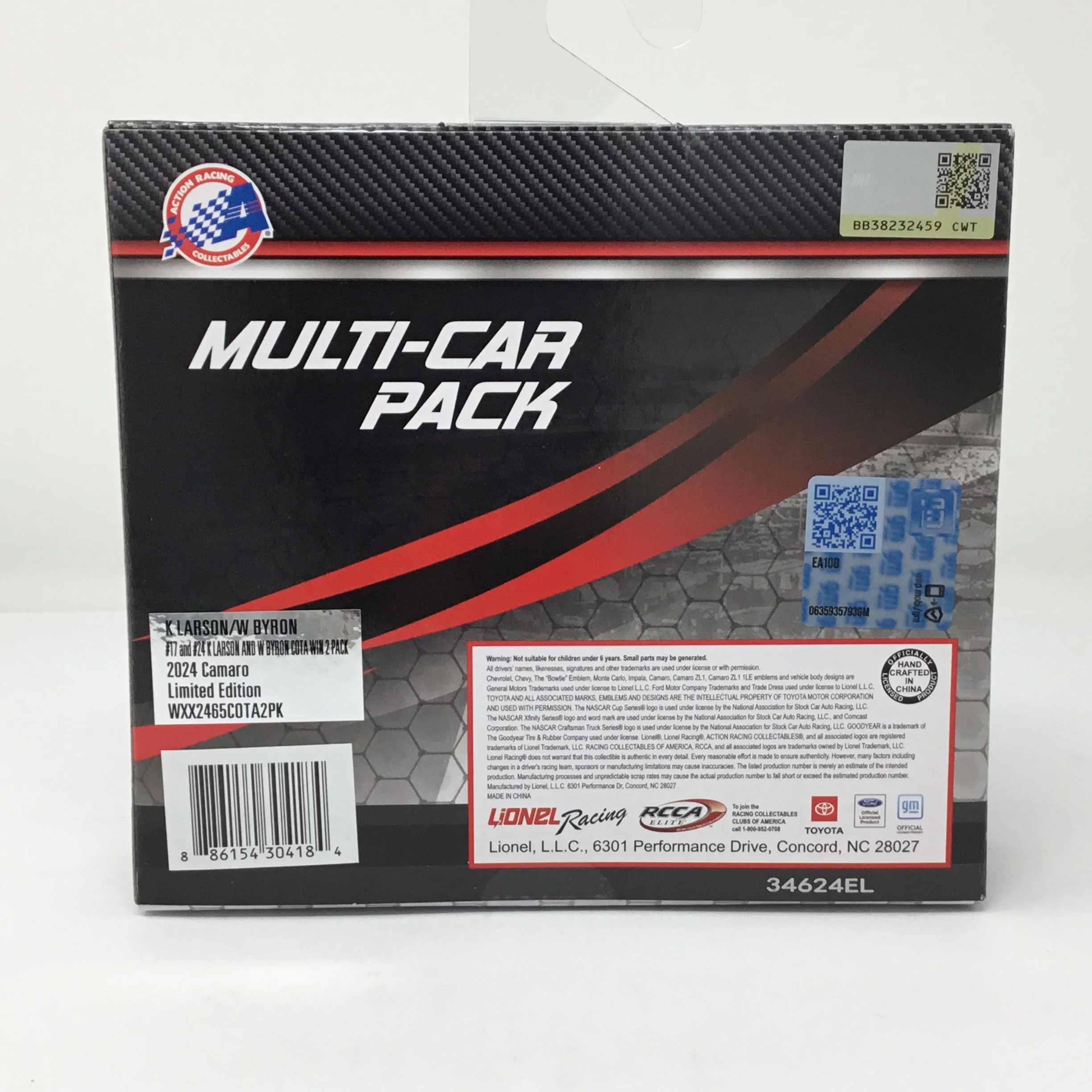 Kyle Larson / William Byron 2024 COTA Race Win 1:64 Set - Image 3