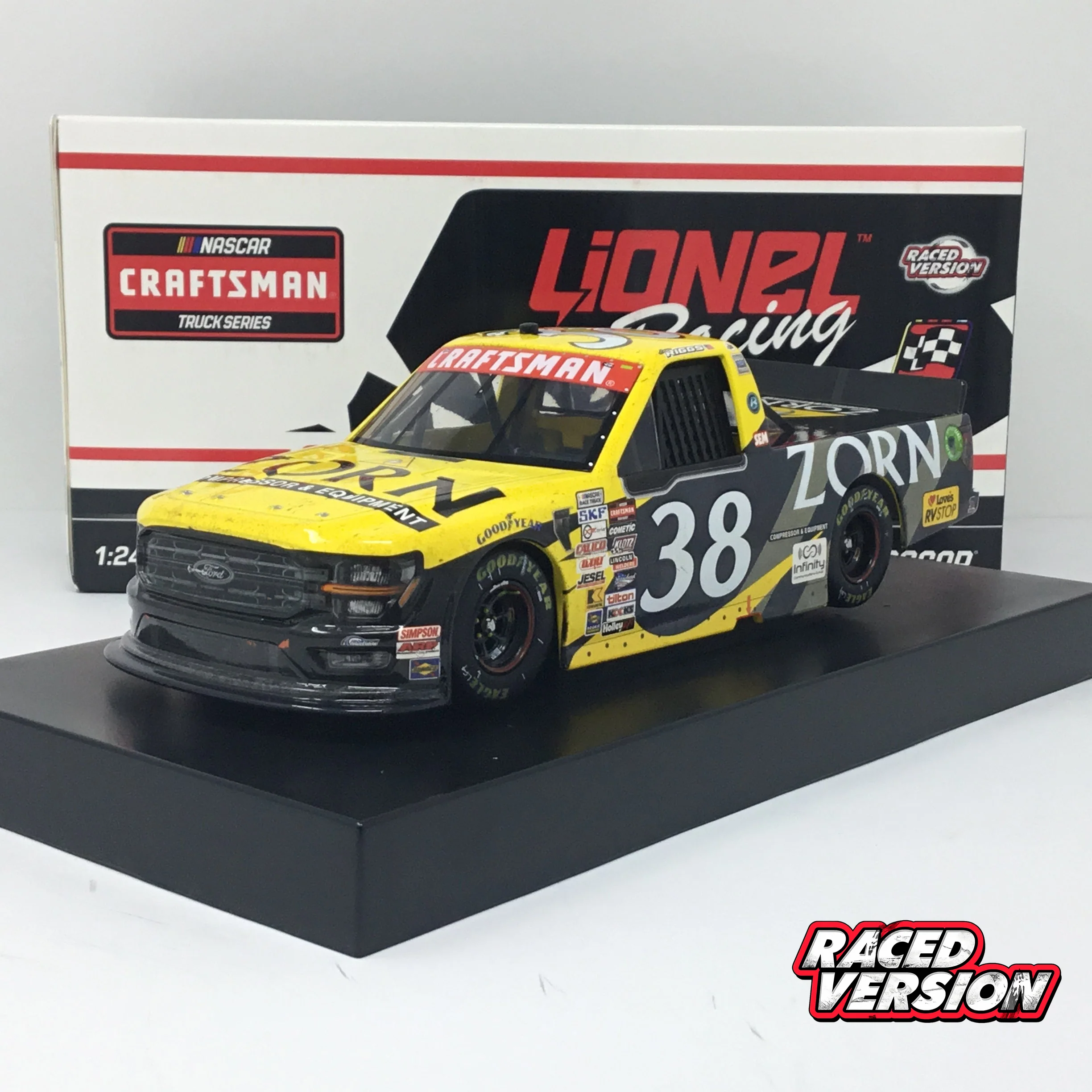 Layne Riggs 2024 Zorn Compressor & Equipment Milwaukee Wisconsin Race Win 1:24 Diecast