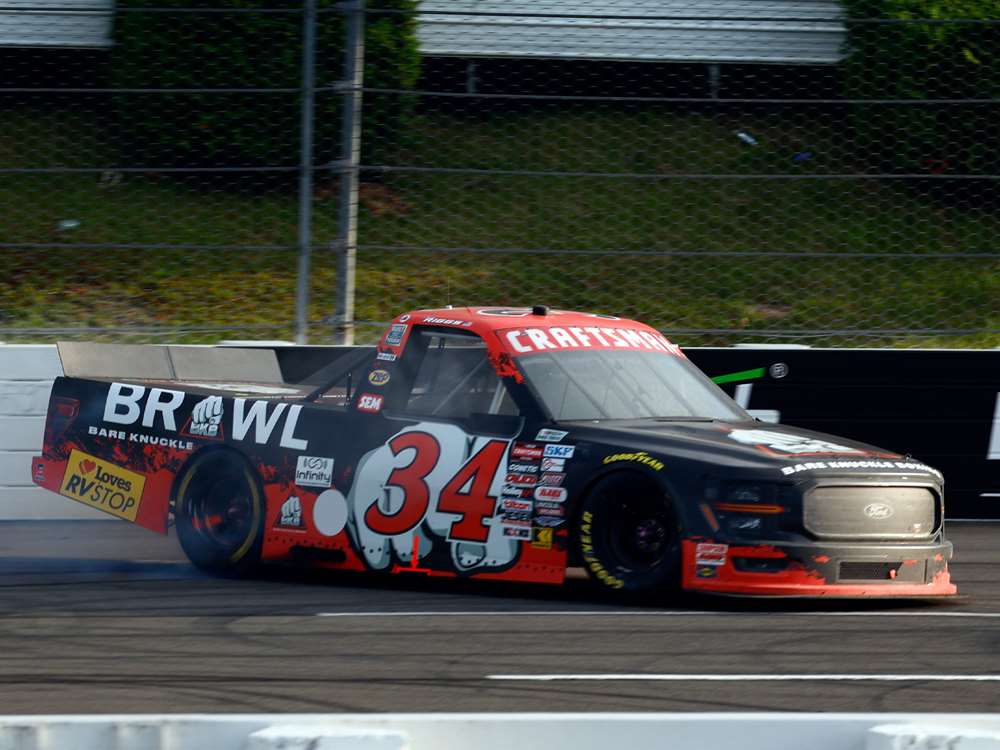 Layne Riggs 2025 Bare Knuckle Boxing Pocono Truck Series Race Win 1:64 Diecast - Image 4