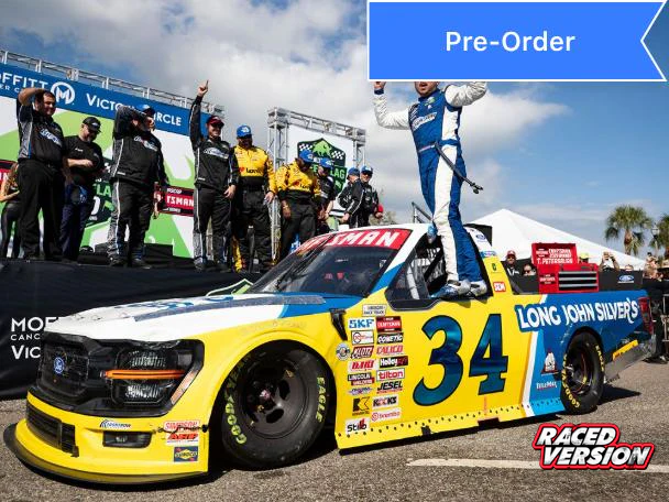 Layne Riggs 2026 Long John Silver's St. Petersburg Race Win Foil Number 1:64 Diecast *PREORDER*
