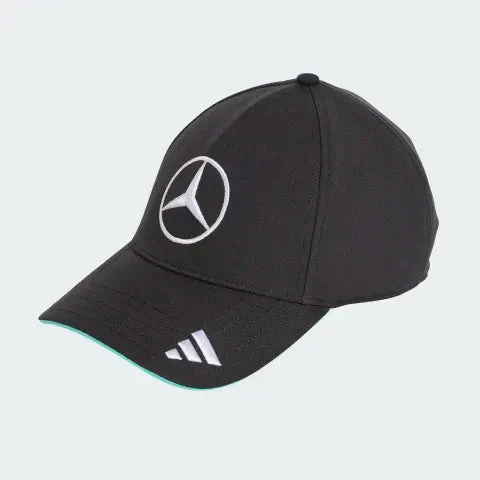 Mercedes AMG Petronas F1 Adidas Team Hat - Black