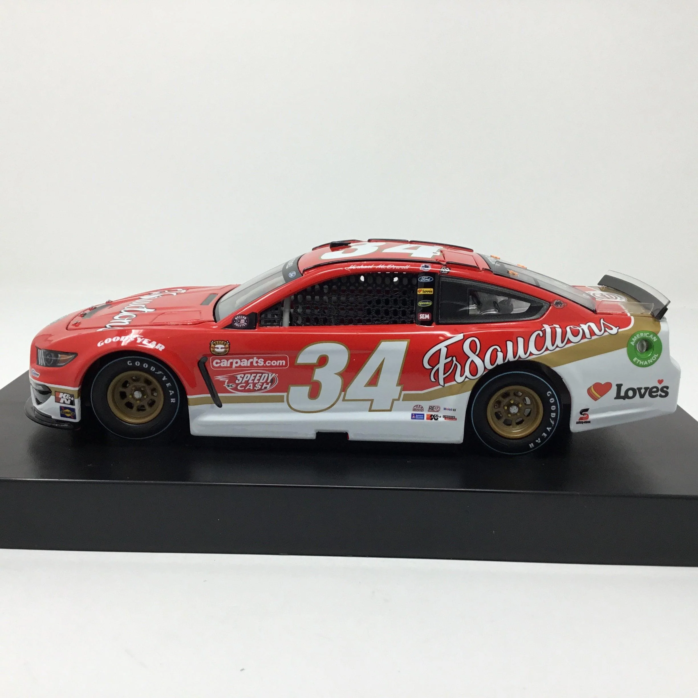 Michael McDowell 2021 Fr8Auctions.com Darlington Elite 1:24 Diecast - Image 2