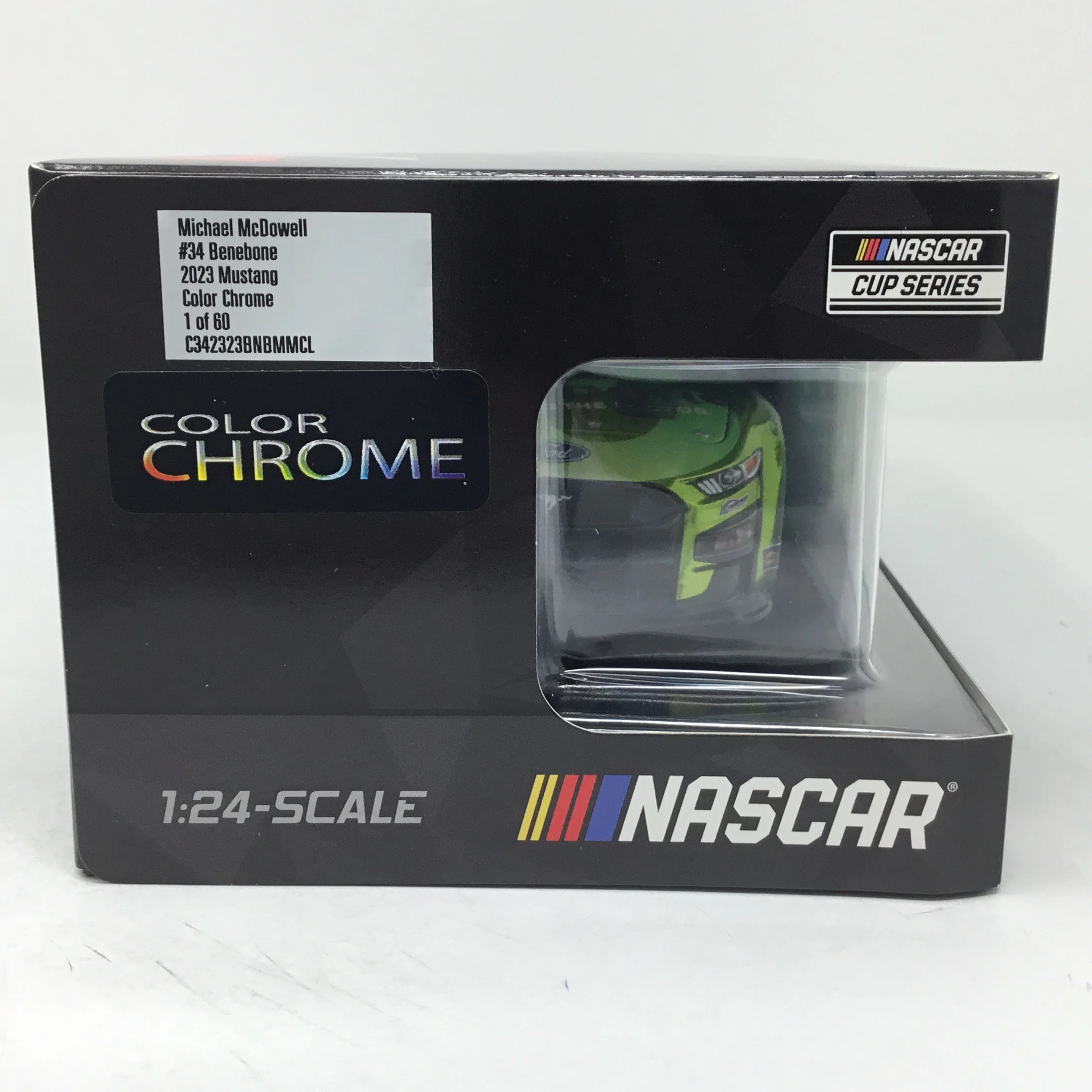 Michael McDowell 2023 Benebone 1:24 Color Chrome Diecast - Image 6