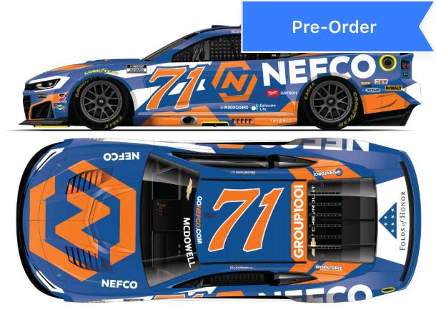 Michael McDowell 2026 NEFCO 1:64 Diecast *PREORDER*