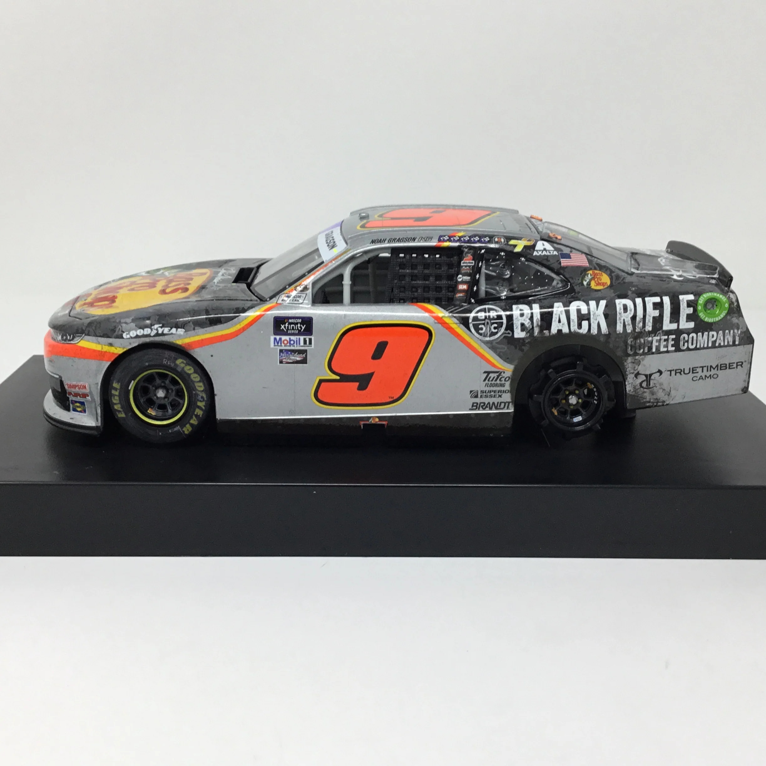 Noah Gragson 2022 Bass Pro Shops / TrueTimber / Black Rifle Coffee Company Bristol Race Win 1:24 Diecast - Image 2