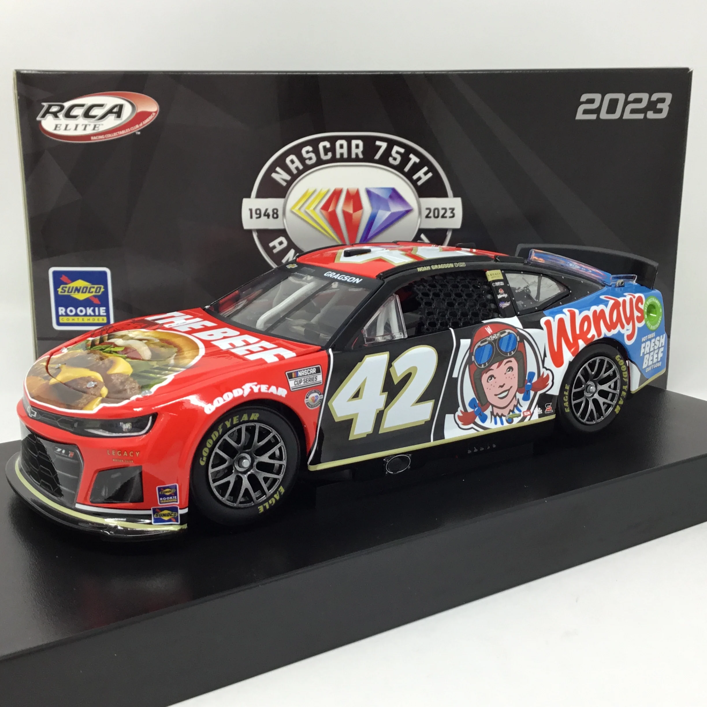 Noah Gragson 2023 Wendy's 1:24 Elite Diecast