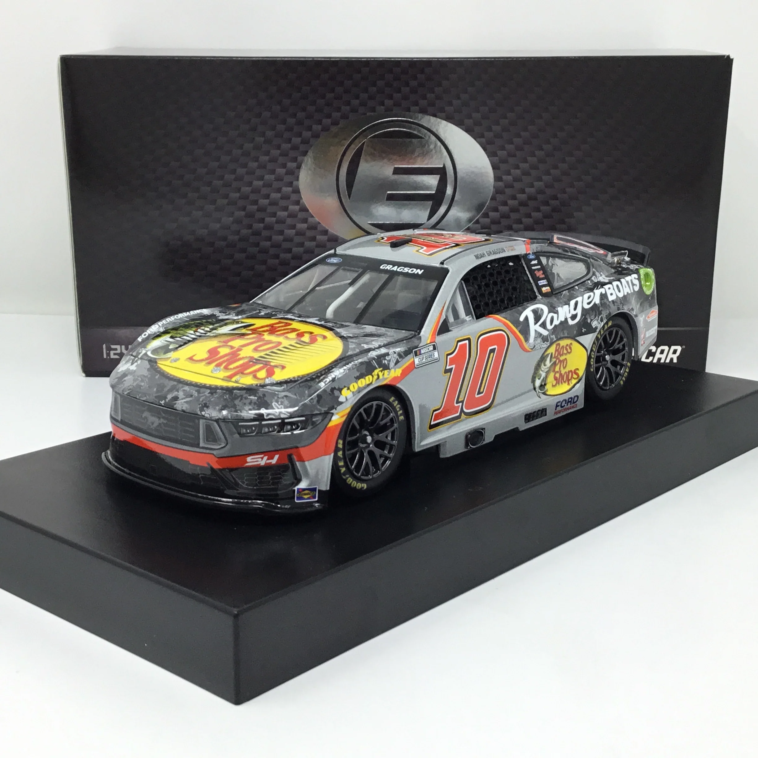 Noah Gragson 2024 Bass Pro Shops/Ranger Boats/Tracker Boats & ATVS 1:24 Elite Diecast