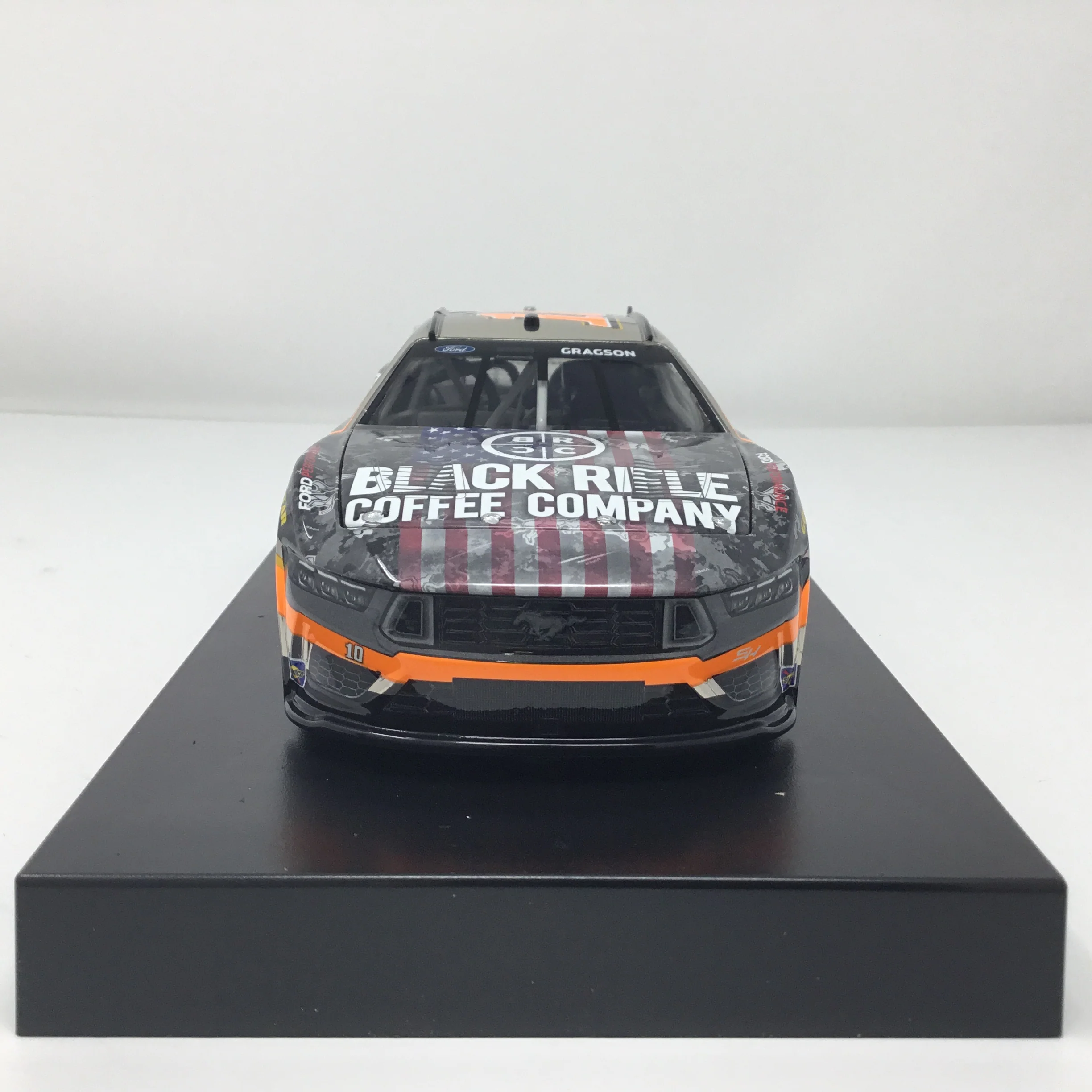 Noah Gragson 2024 Black Rifle / Ranger Boats 1:24 Color Chrome Diecast - Image 3
