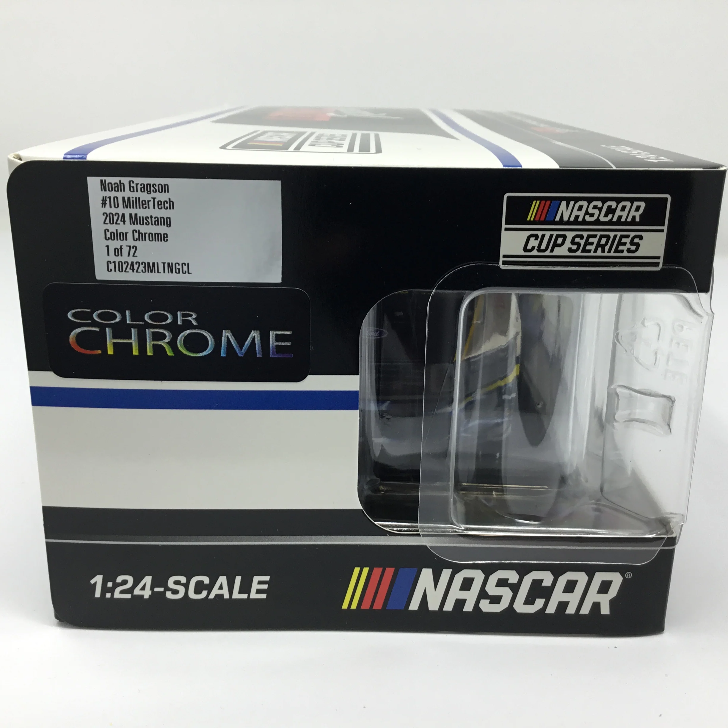 Noah Gragson 2024 MillerTech 1:24 Color Chrome Diecast - Image 6