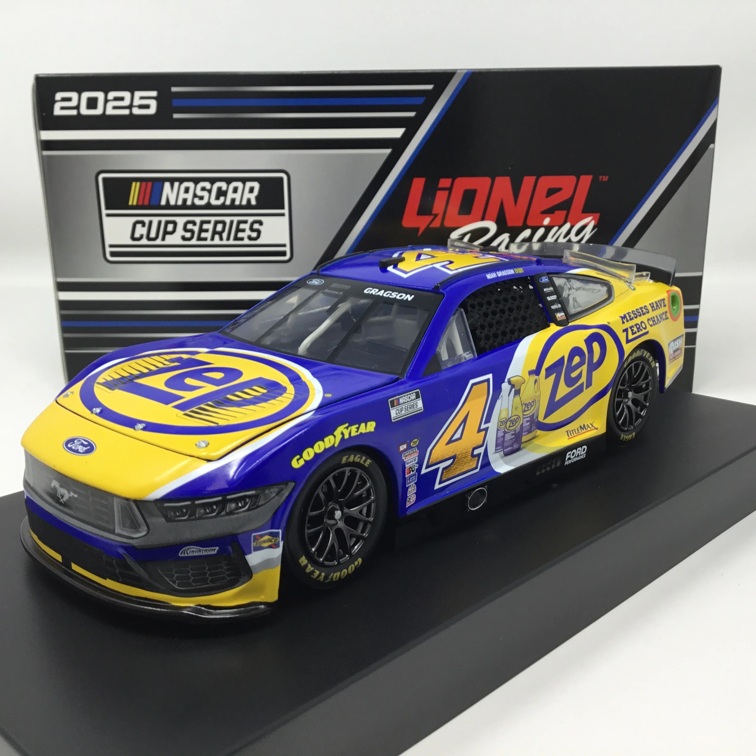Noah Gragson 2025 Zep Foil Number 1:24 Diecast