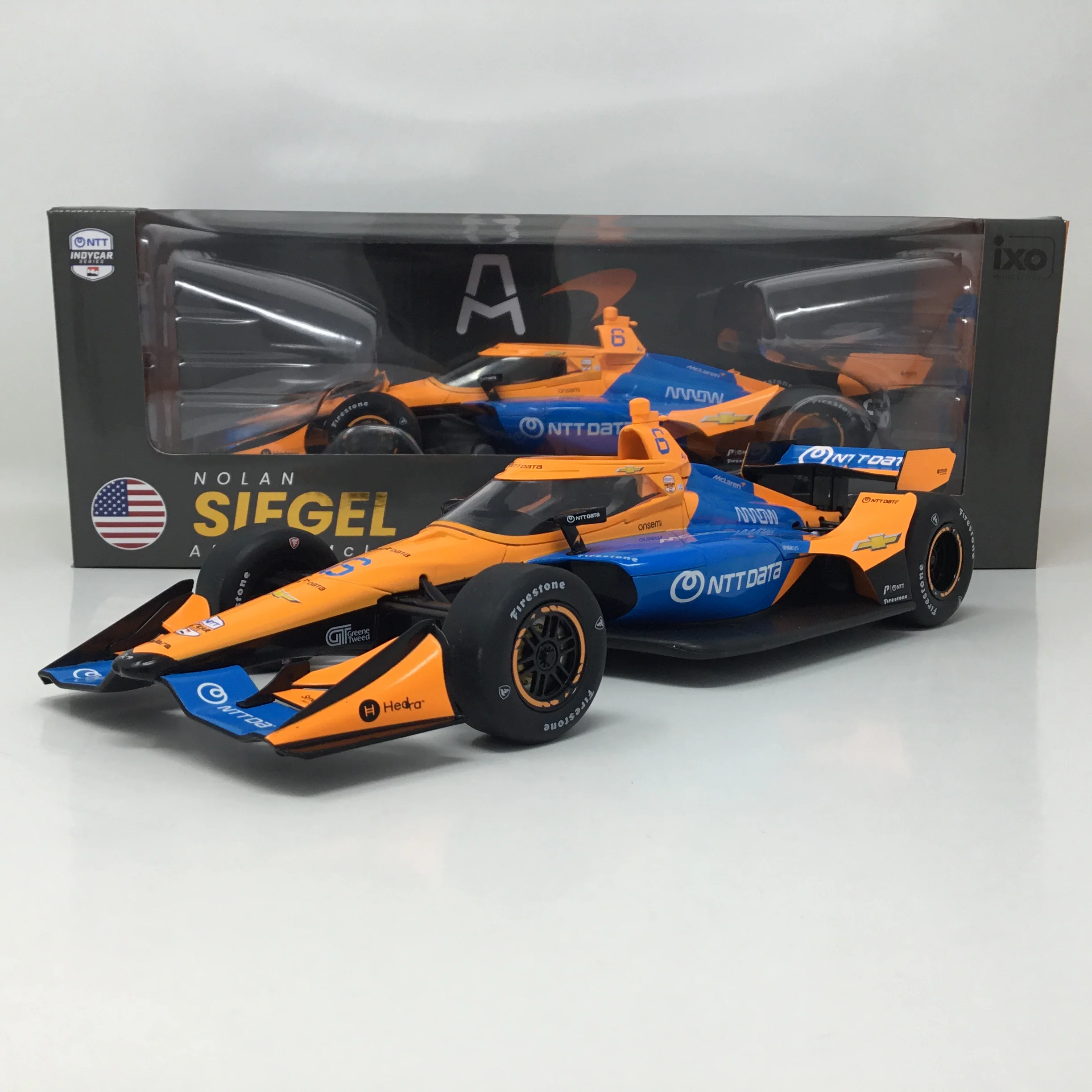 Nolan Siegel 2026 NTT Data / Arrow McLaren 1:18 Diecast