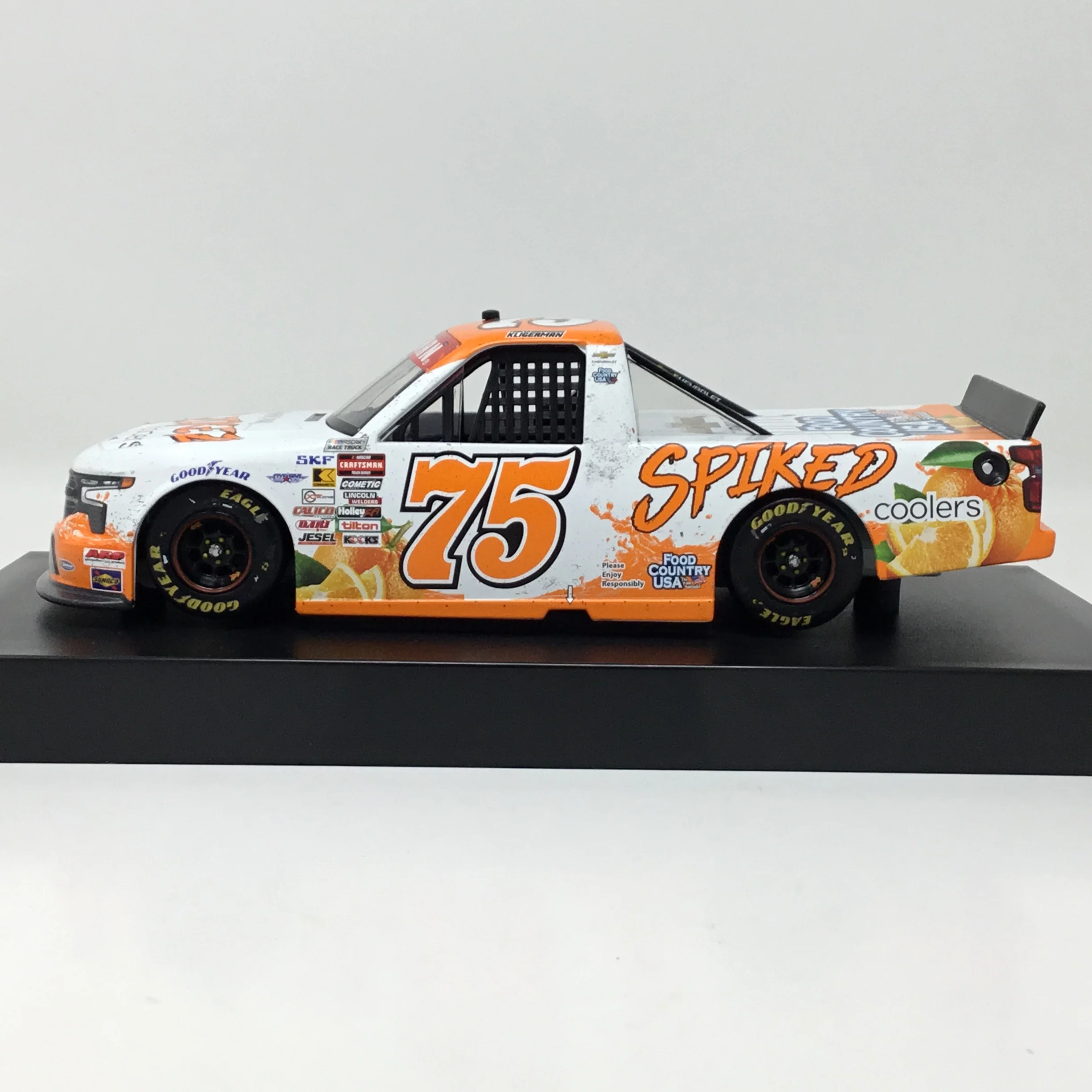 Parker Kligerman 2025 Spiked Coolers Daytona Raced Version 1:24 Diecast - Image 2