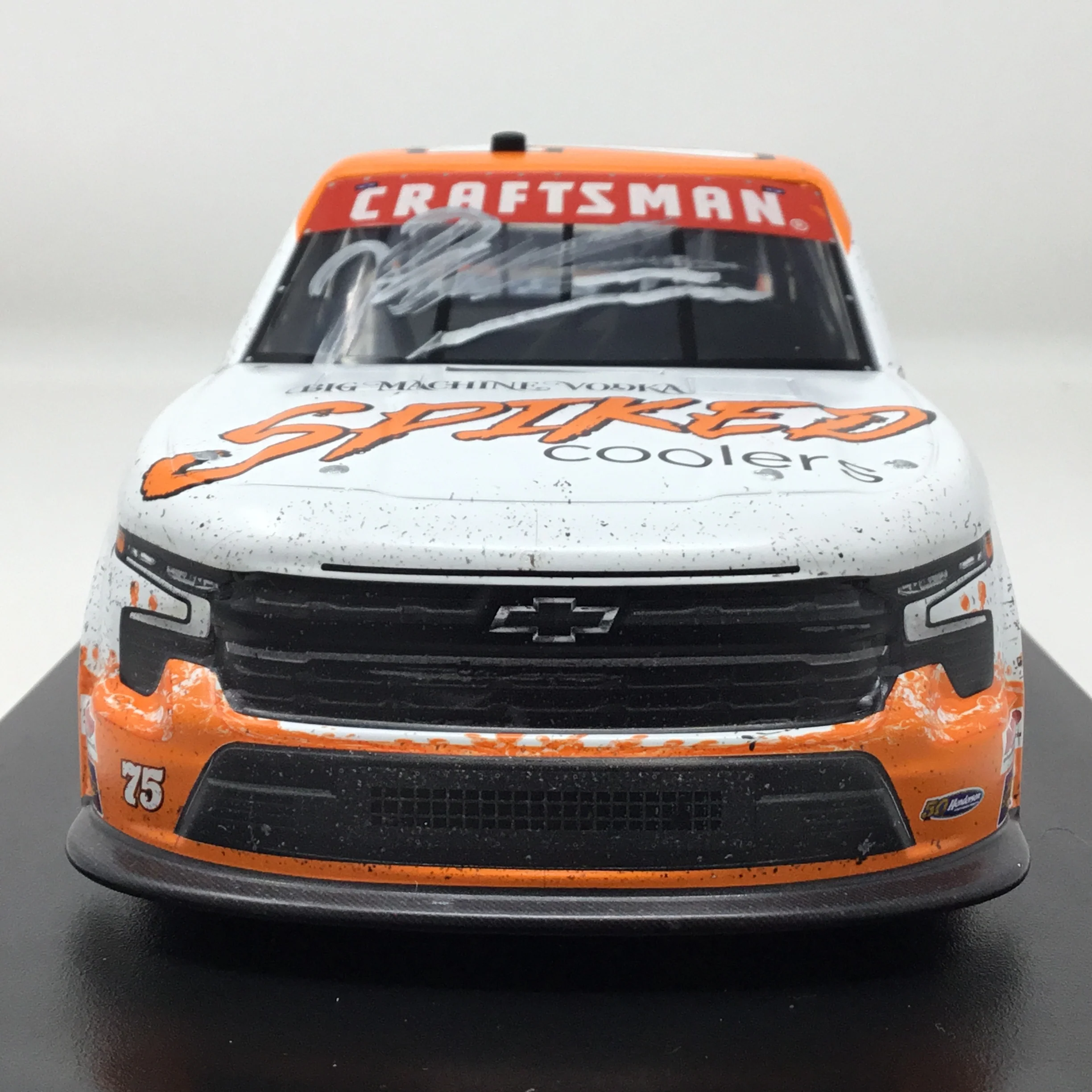 Parker Kligerman 2025 Spiked Coolers Daytona Raced Version 1:24 Autographed Diecast - Image 3
