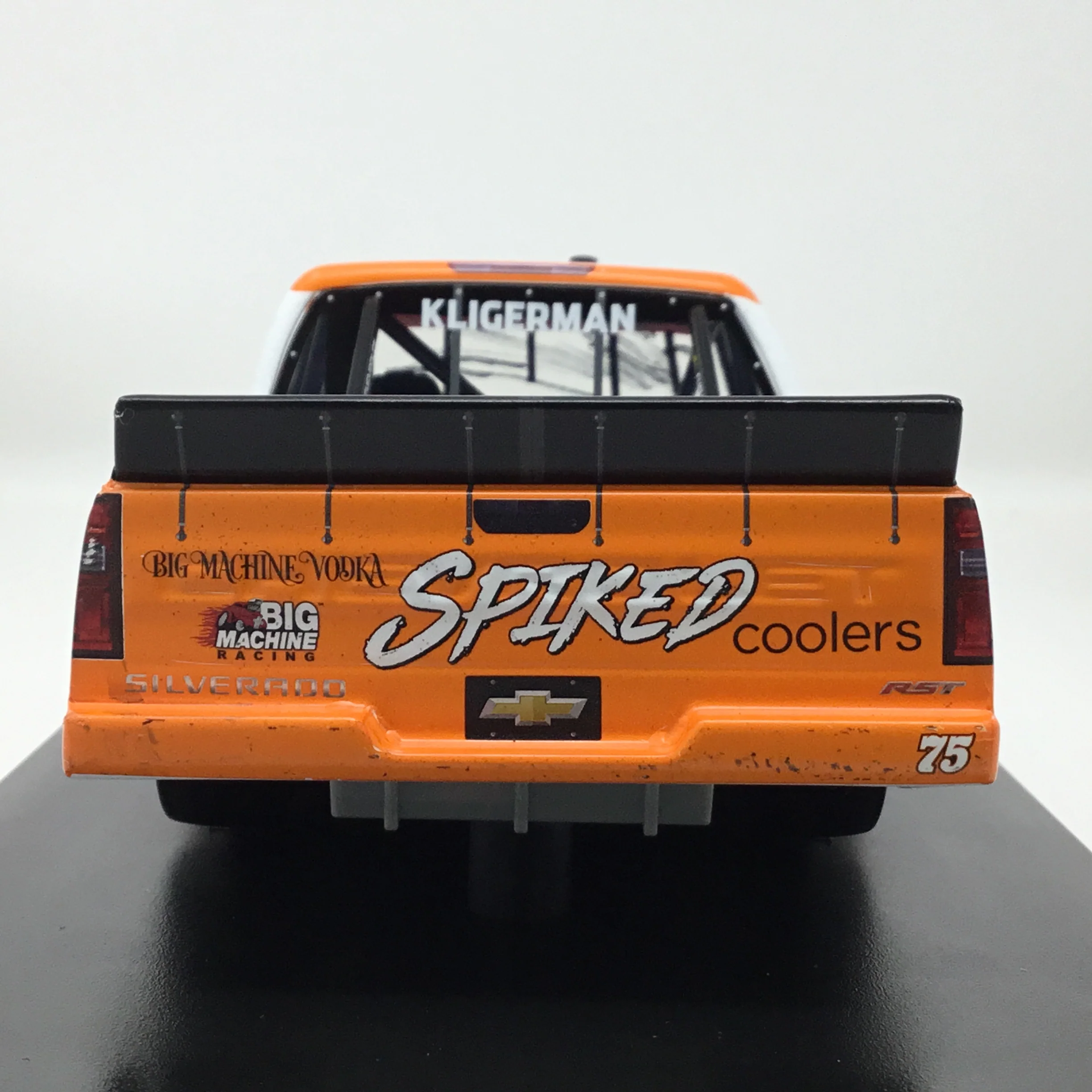 Parker Kligerman 2025 Spiked Coolers Daytona Raced Version 1:24 Autographed Diecast - Image 5