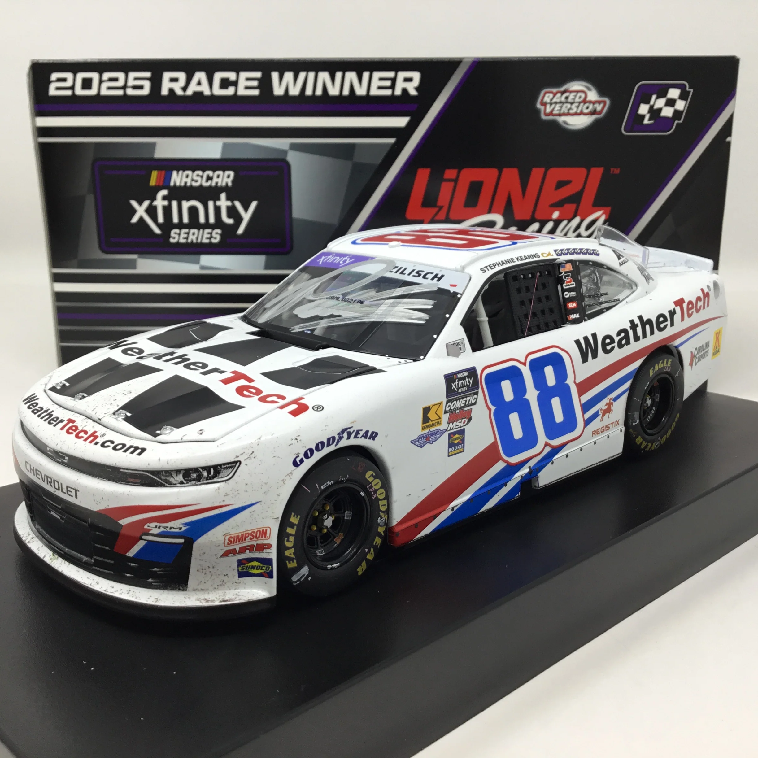 Parker Kligerman 2025 Weathertech Daytona Race Win Autographed 1:24 Diecast