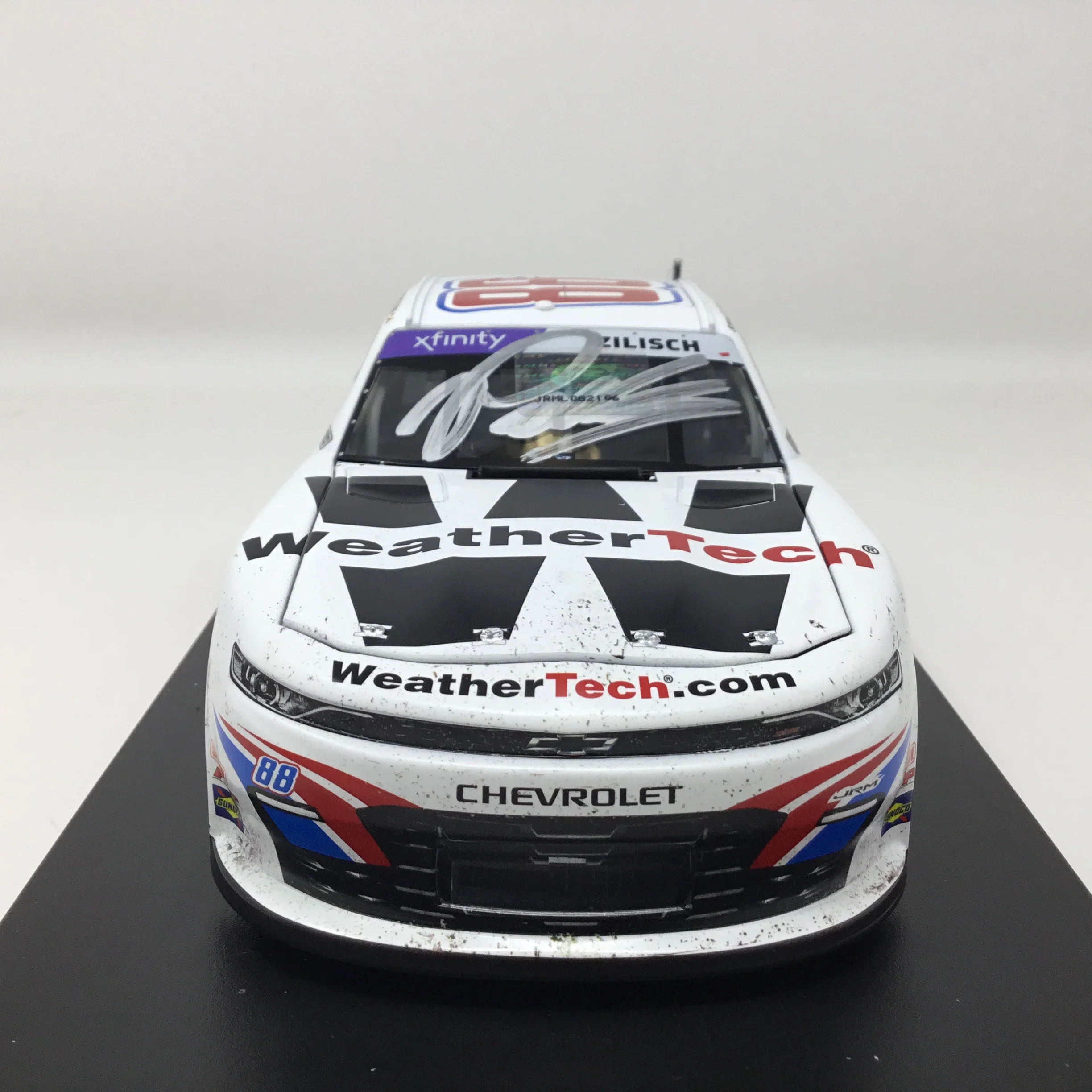 Parker Kligerman 2025 Weathertech Daytona Race Win Autographed 1:24 Diecast - Image 3