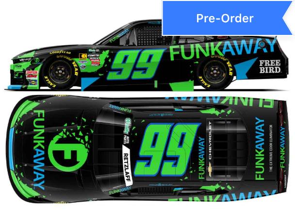 Parker Retzlaff 2026 Funkaway 1:24 Diecast *PREORDER*