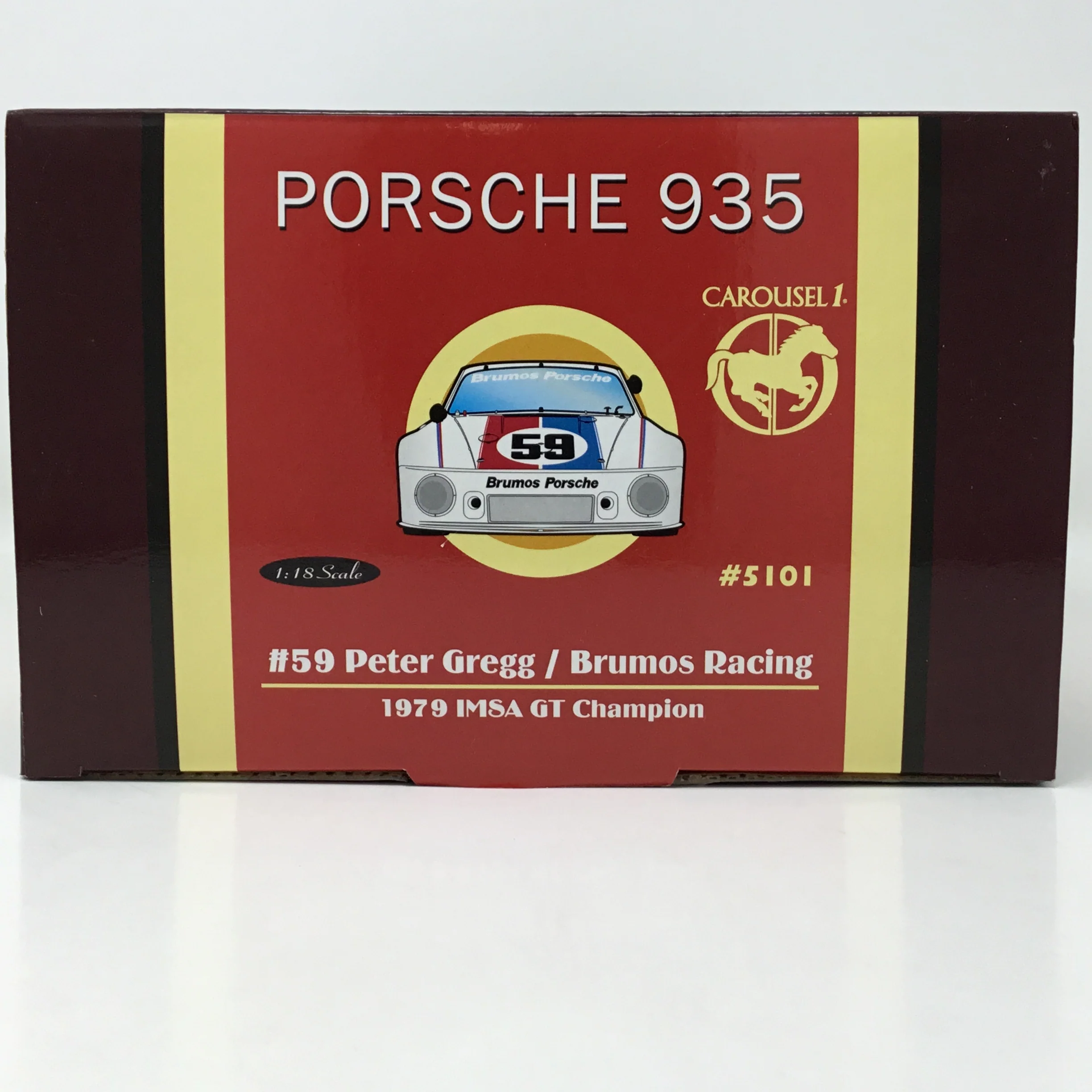 Peter Gregg 1979 Carousel 1 Brumos Racing #59 IMSA GT Champion 1:18 Diecast #5101 - Image 10