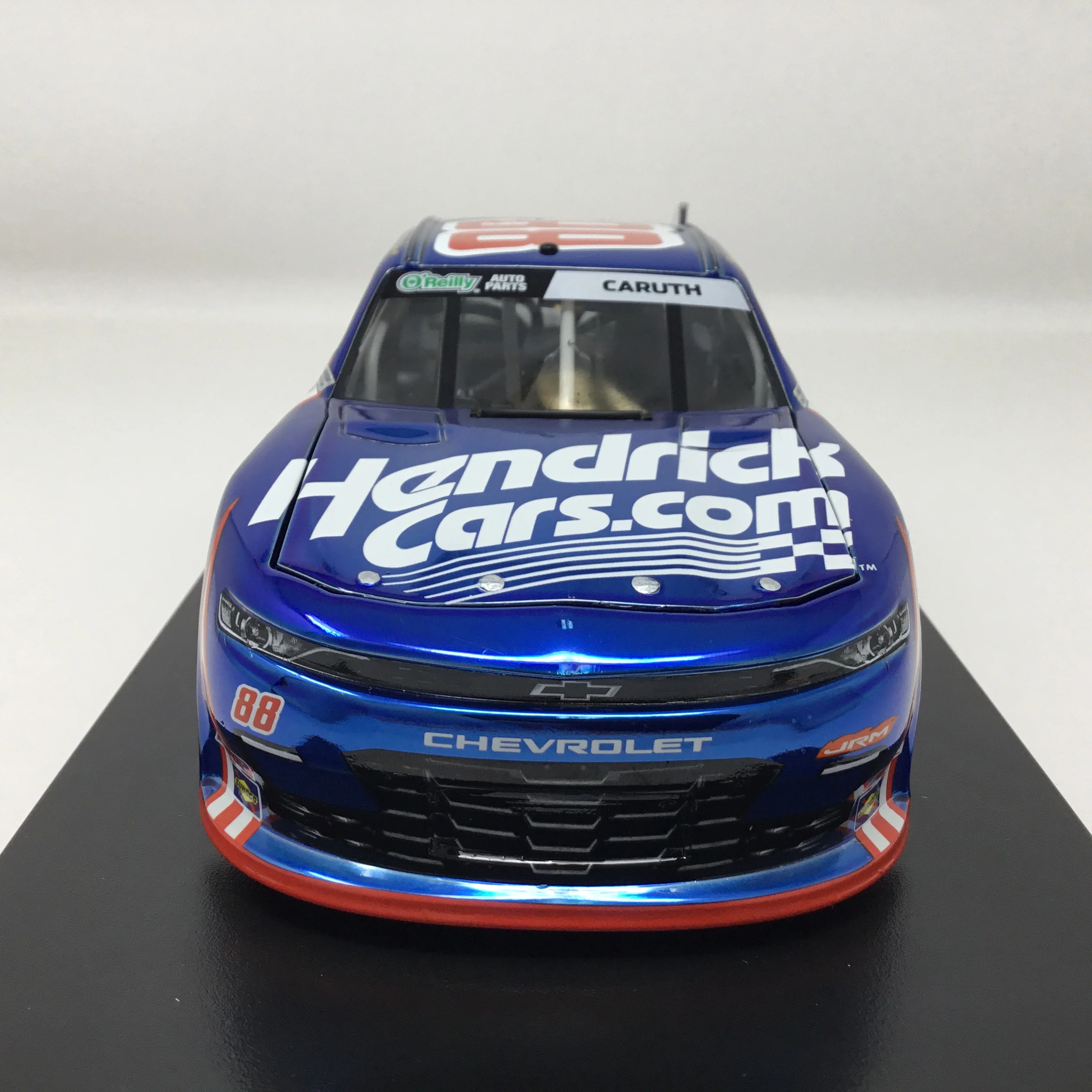 Rajah Caruth 2026 Hendrickcars.com Color Chrome 1:24 Diecast - Image 3