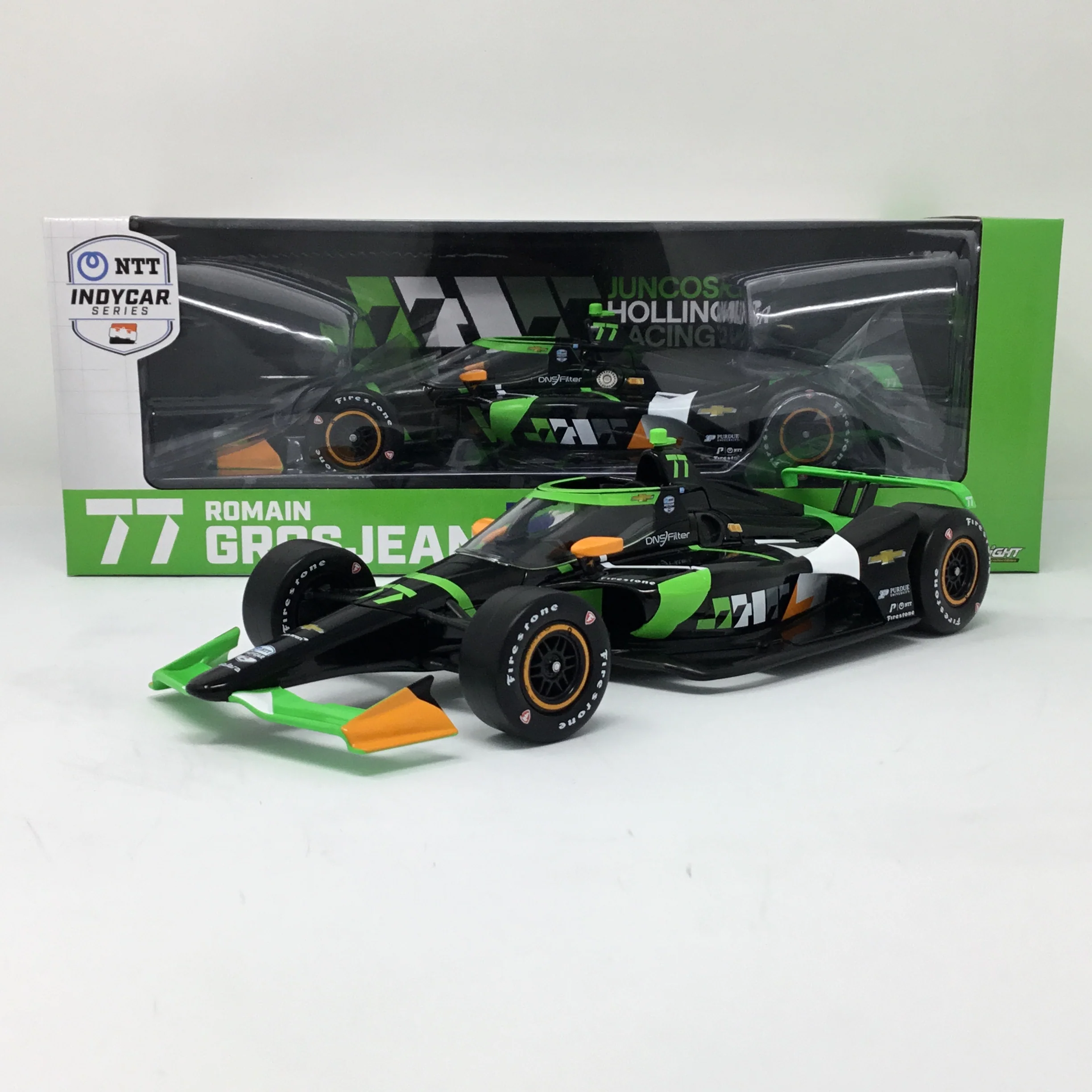 Romain Grosjean 2024 Juncos Hollinger Racing 1:18 Diecast