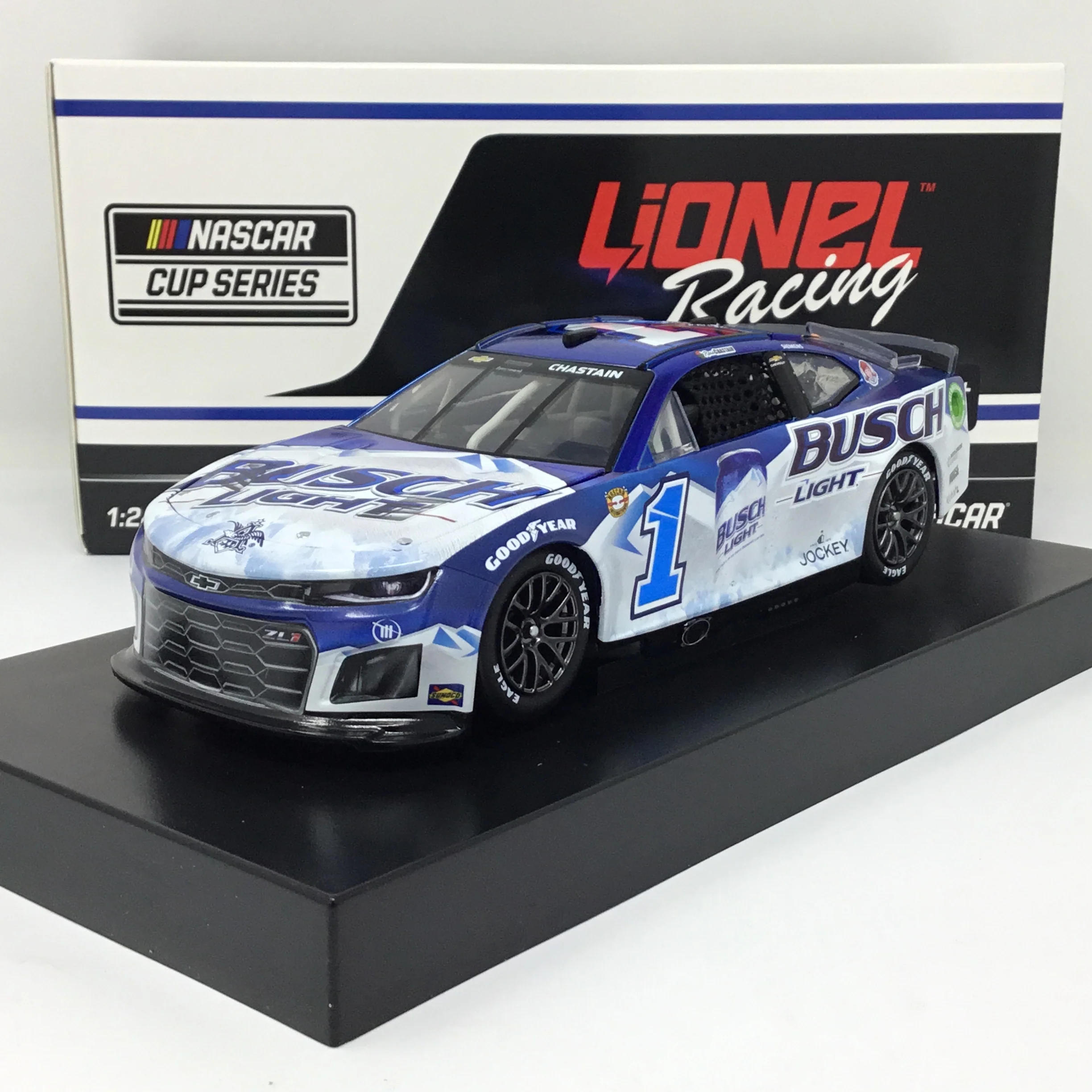 Ross Chastain 2024 Busch Light Darlington Throwback Foil Number 1:24 Color Chrome Diecast