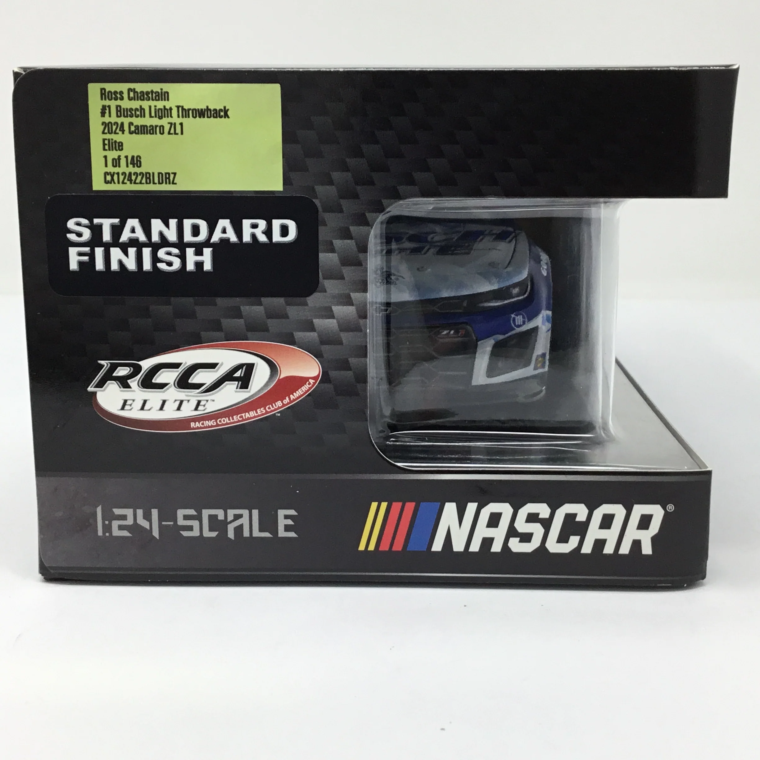 Ross Chastain 2024 Busch Light Darlington Throwback Foil Number 1:24 Elite Diecast - Image 6