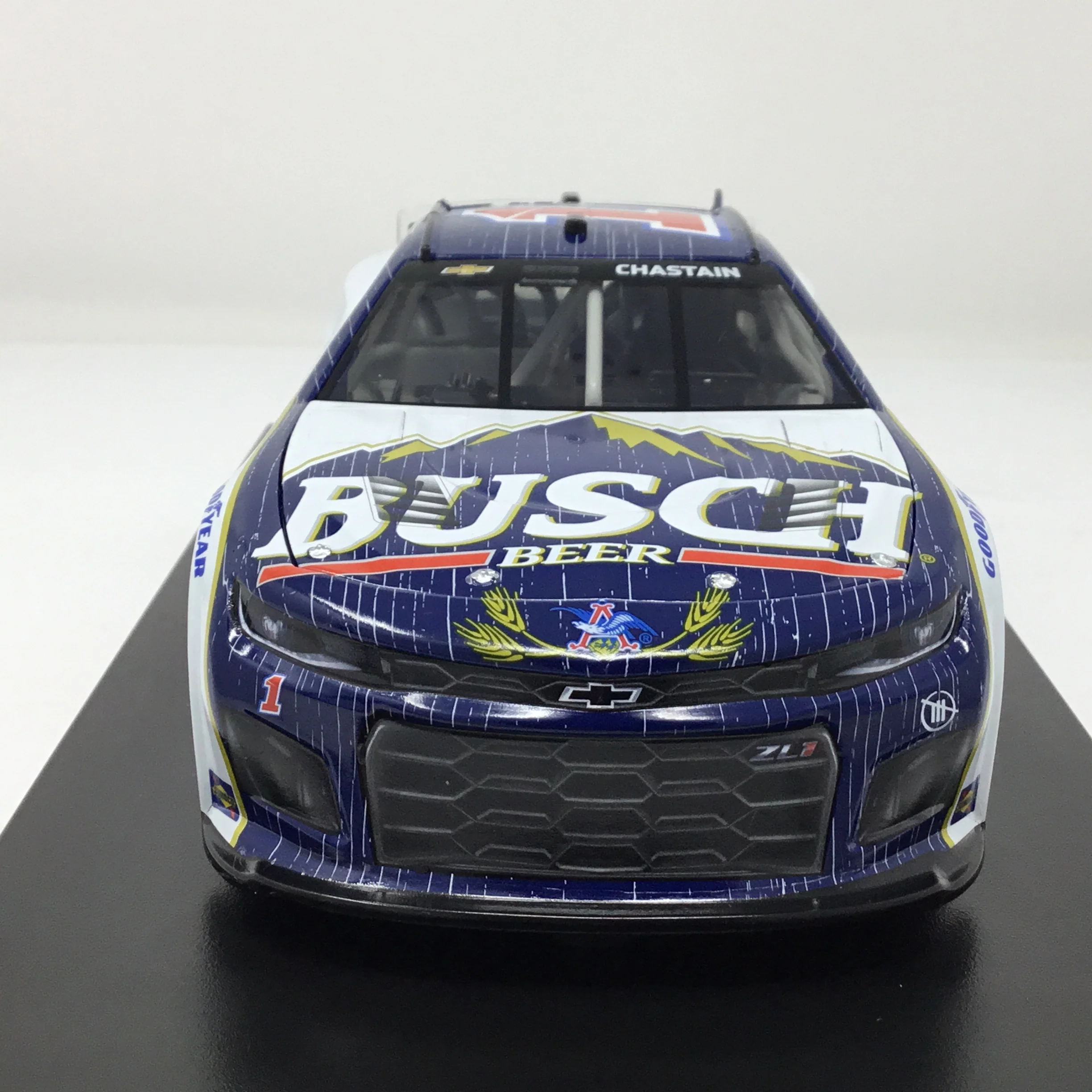 Ross Chastain 2024 Busch Beer Retro Darlington Foil Number 1:24 Elite Diecast - Image 3