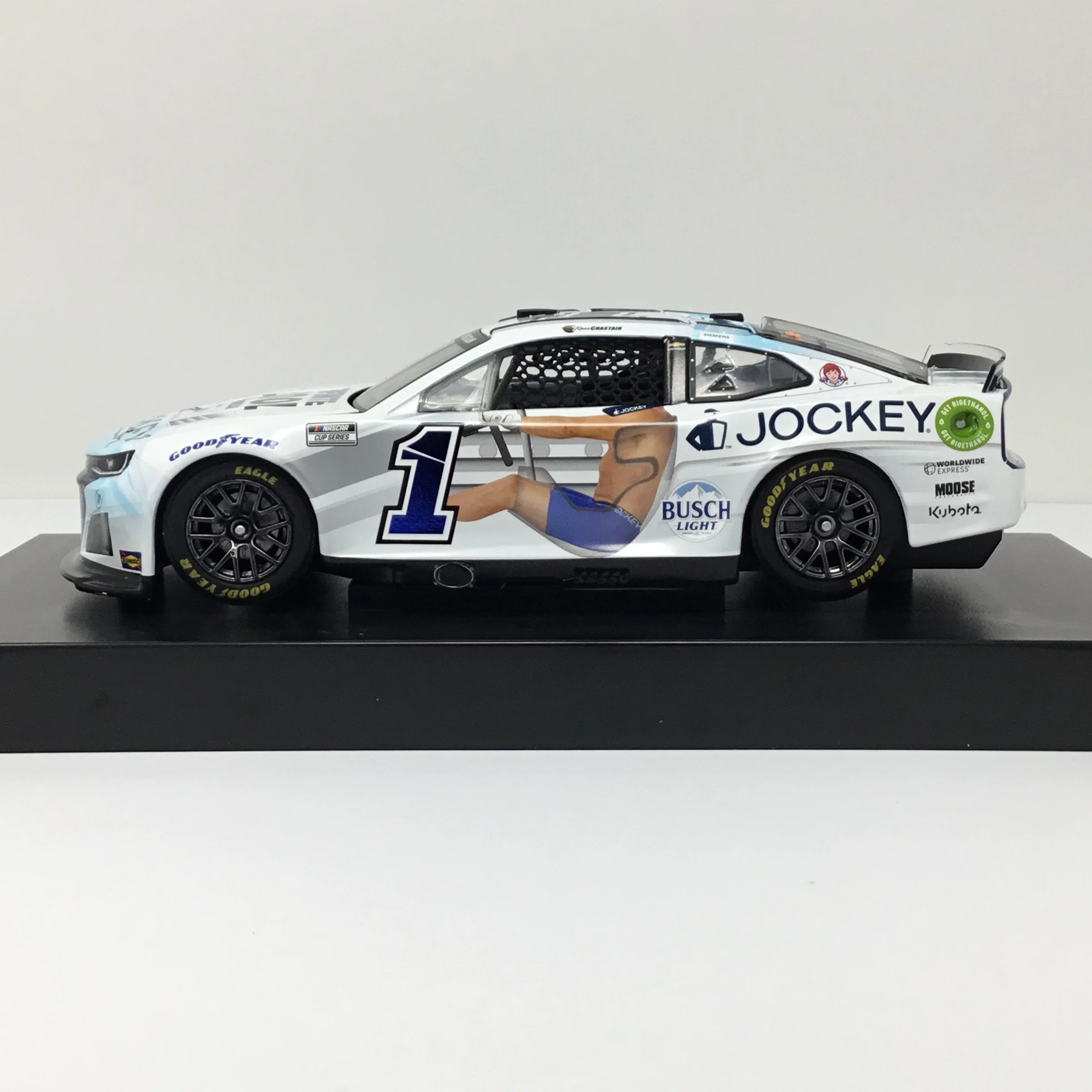 Ross Chastain 2024 Jockey Infinite Cool Foil Number 1:24 Diecast - Image 2