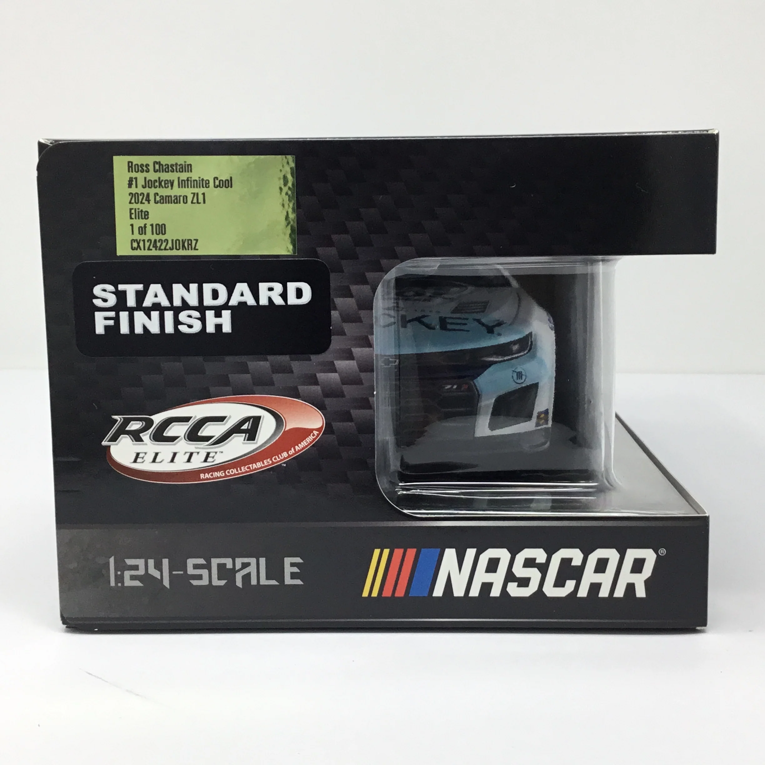 Ross Chastain 2024 Jockey Infinite Cool Foil Number 1:24 Elite Diecast - Image 6