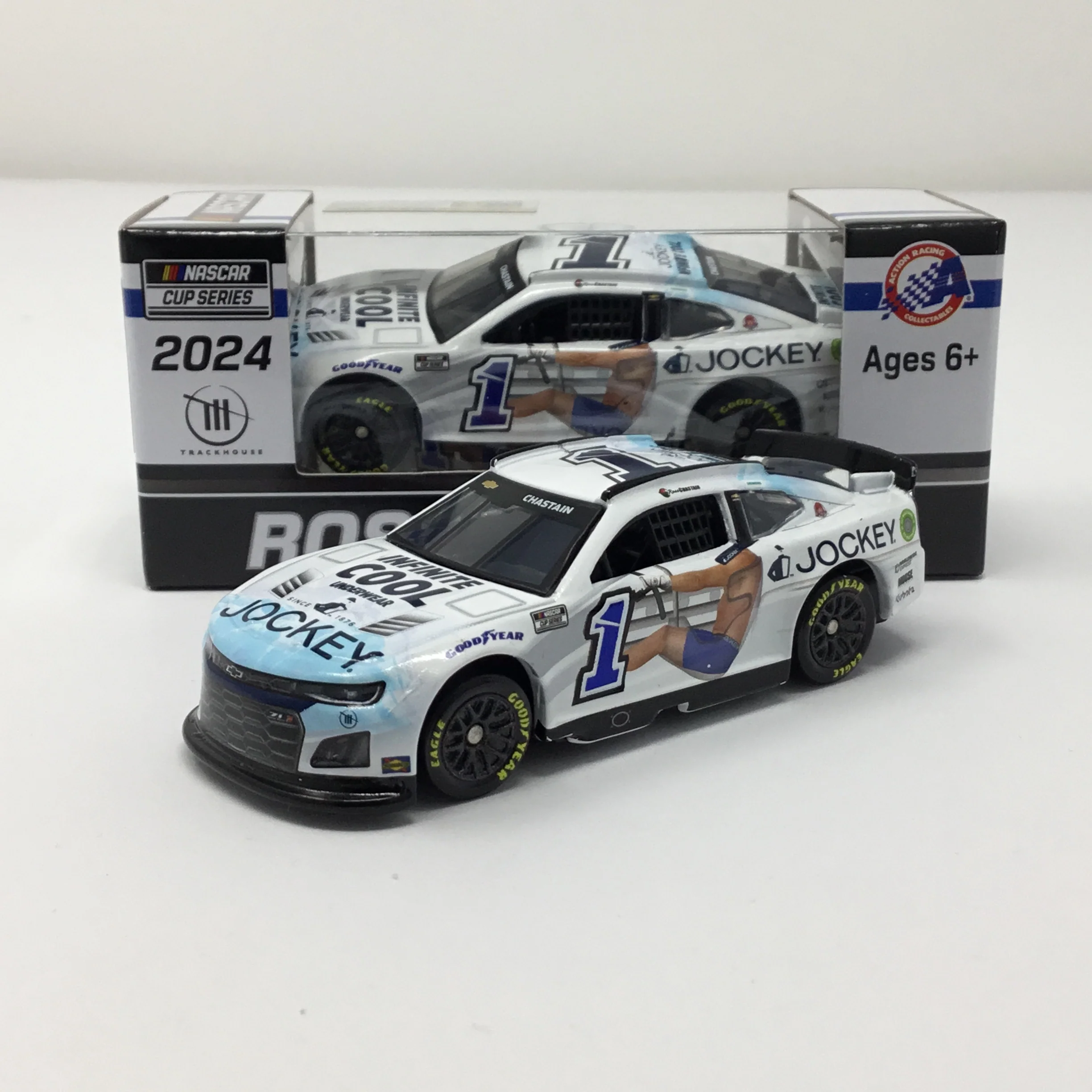 Ross Chastain 2024 Jockey Infinite Cool Foil Number 1:64 Diecast
