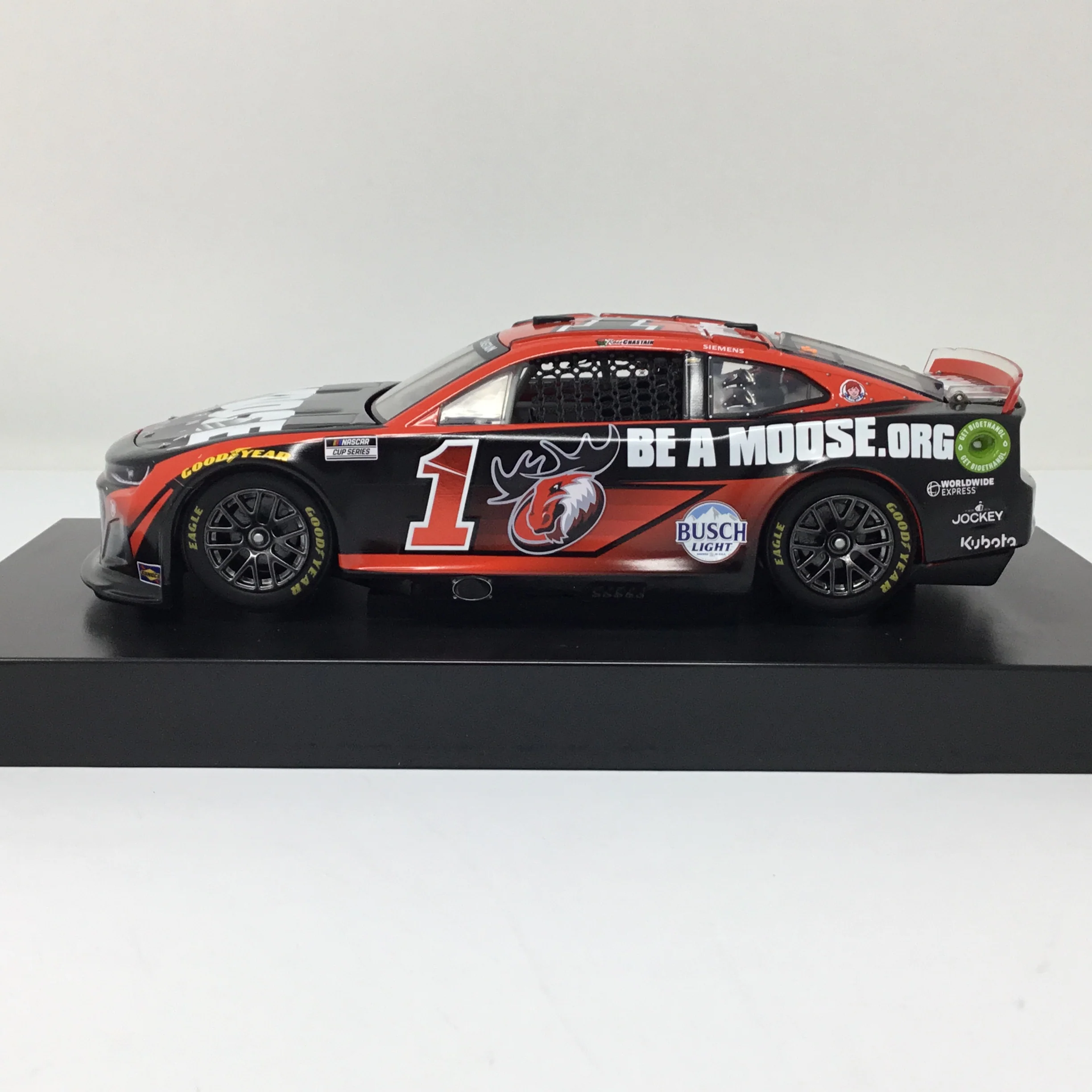 Ross Chastain 2024 Moose Fraternity Foil Number 1:24 Elite Diecast - Image 2