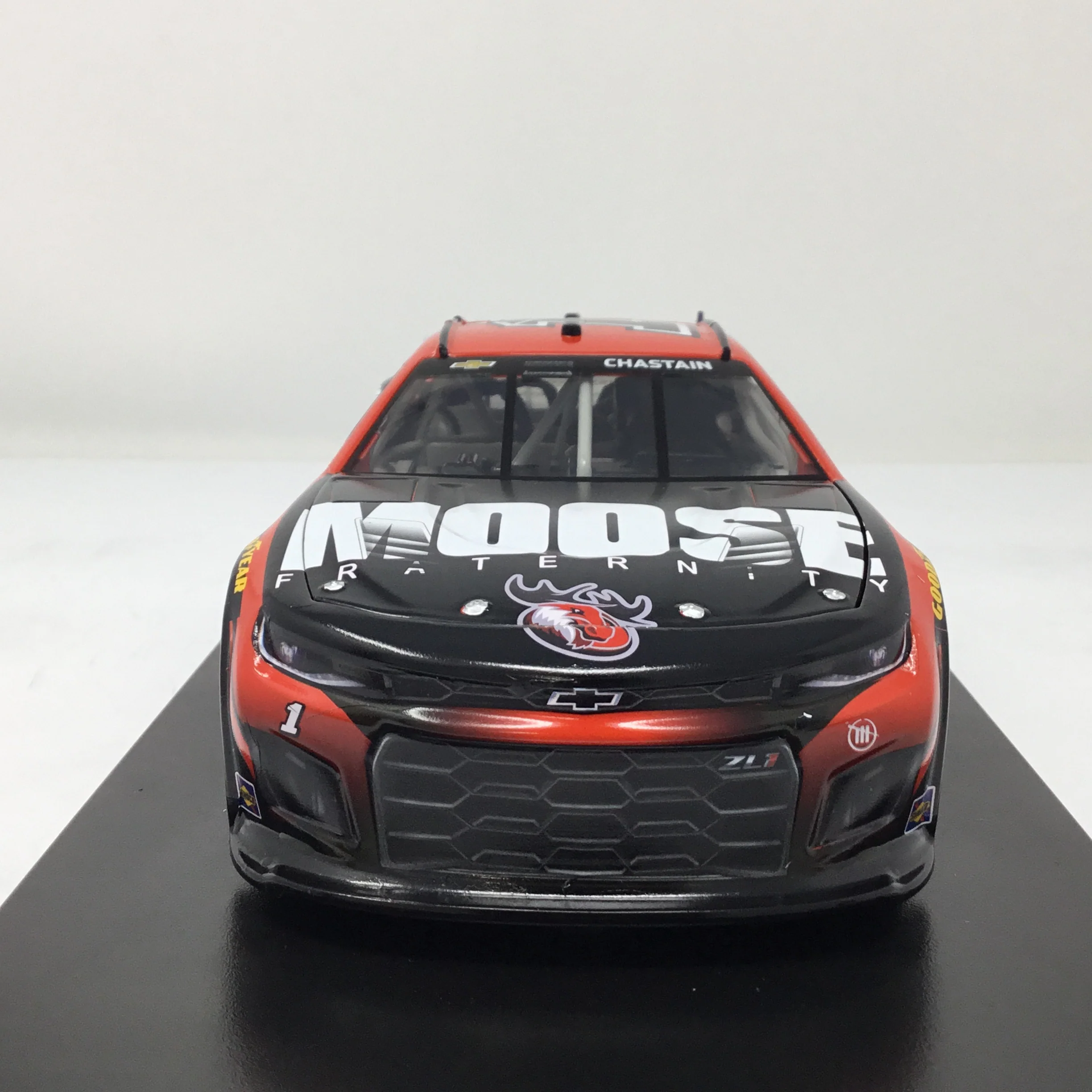 Ross Chastain 2024 Moose Fraternity Foil Number 1:24 Elite Diecast - Image 3