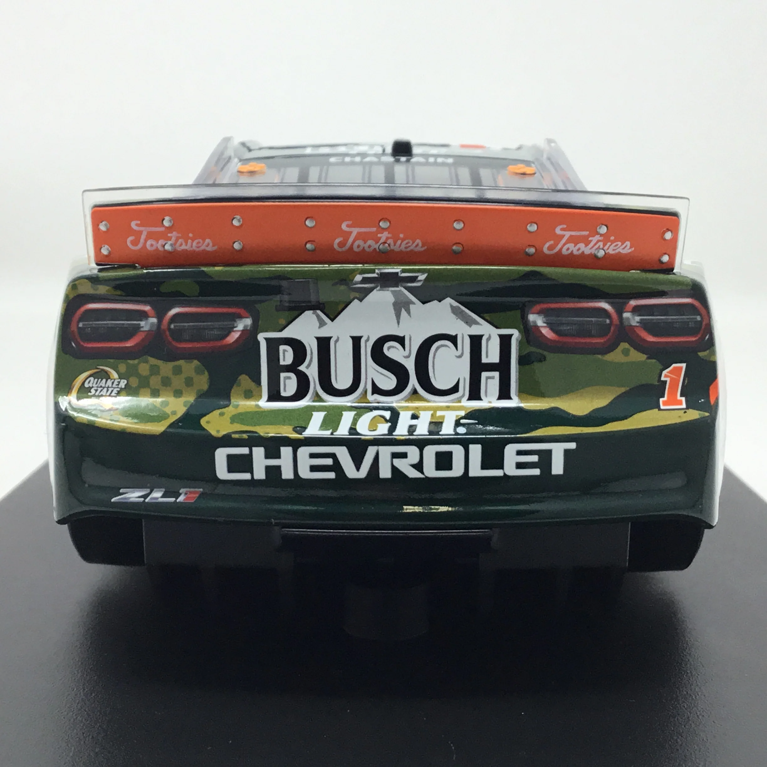 Ross Chastain 2025 Busch Light Camo Autographed 1:24 Diecast - Image 5
