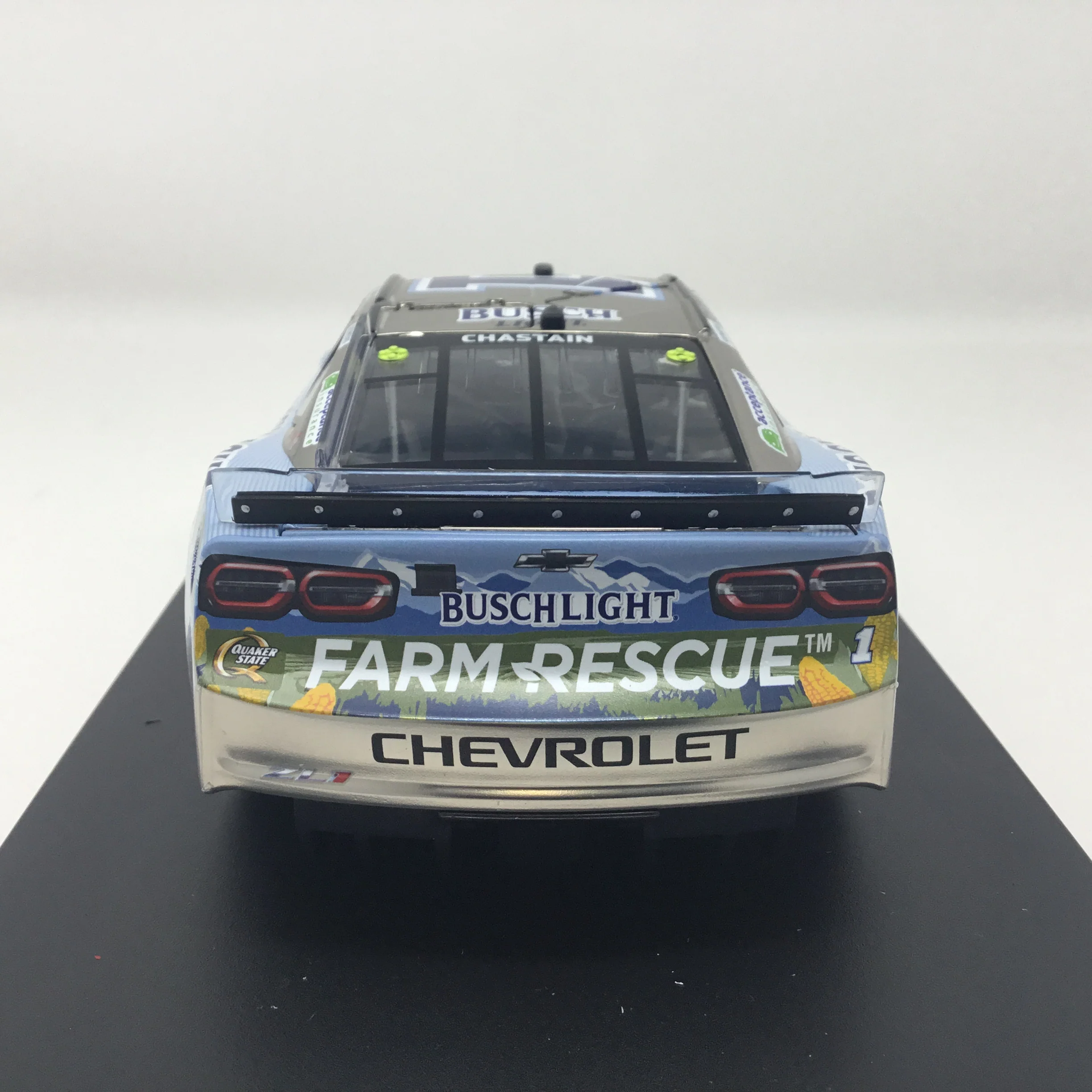 Ross Chastain 2025 Busch Light Farming Foil Number Color Chrome 1:24 Diecast - Image 5