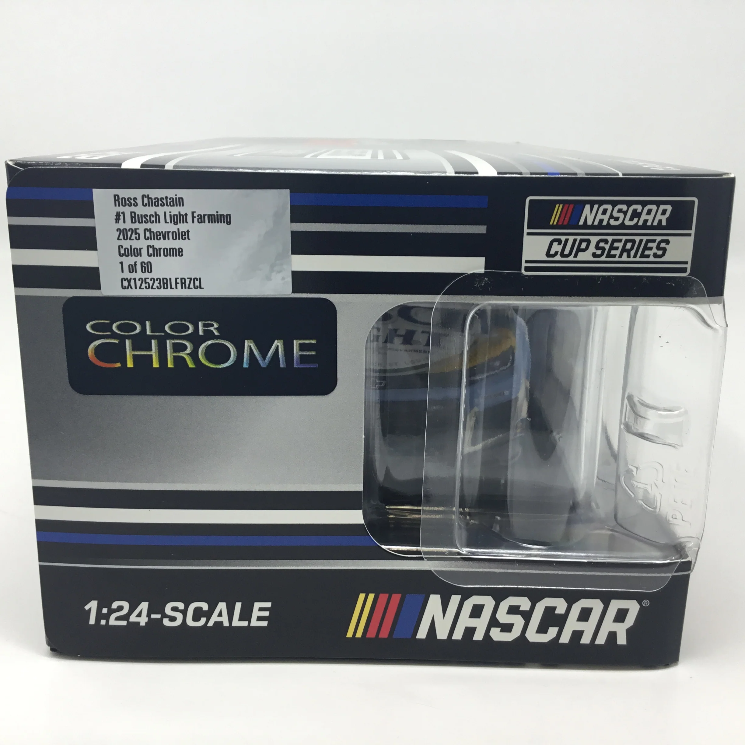 Ross Chastain 2025 Busch Light Farming Foil Number Color Chrome 1:24 Diecast - Image 6