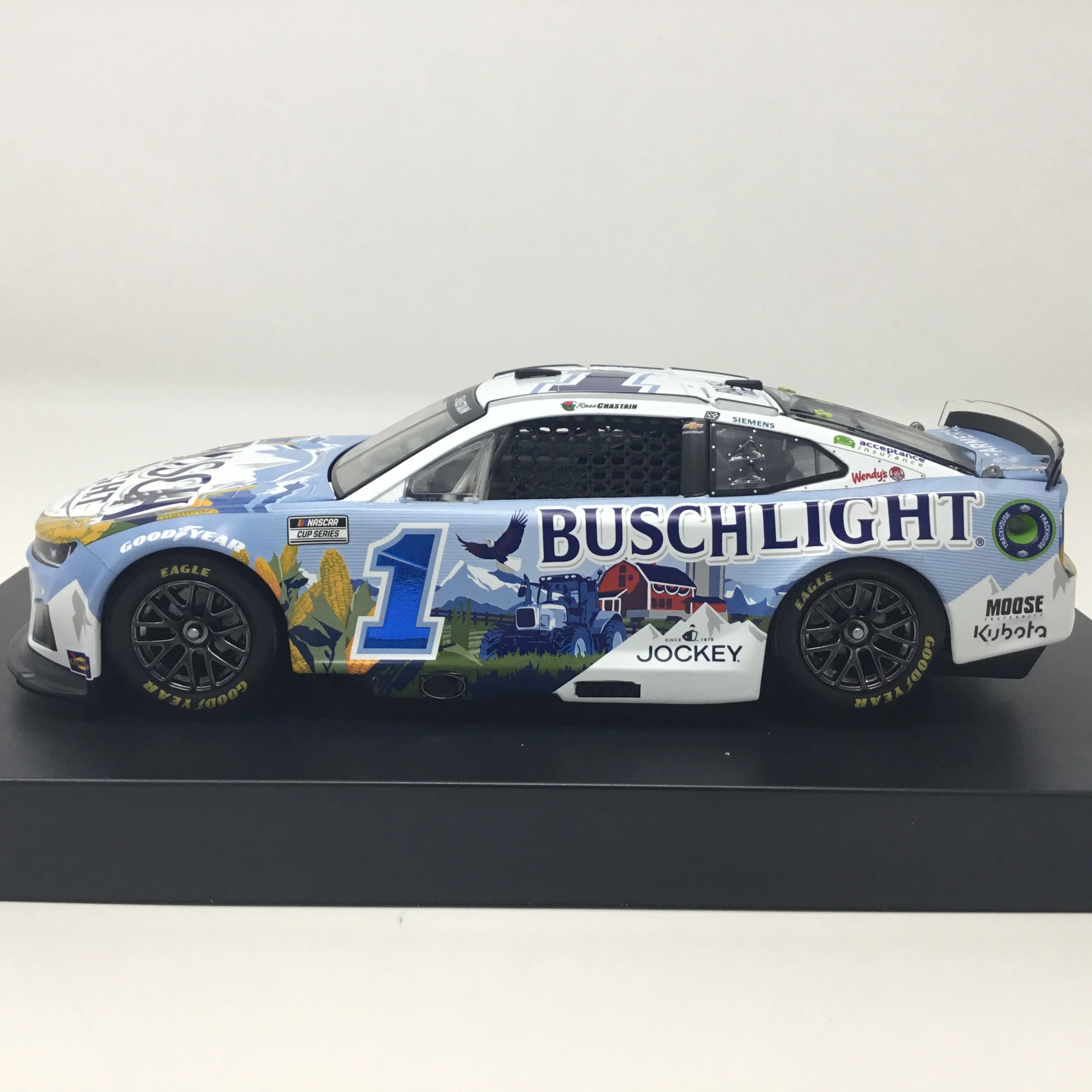 Ross Chastain 2025 Busch Light Farming Foil Number Elite 1:24 Diecast - Image 2