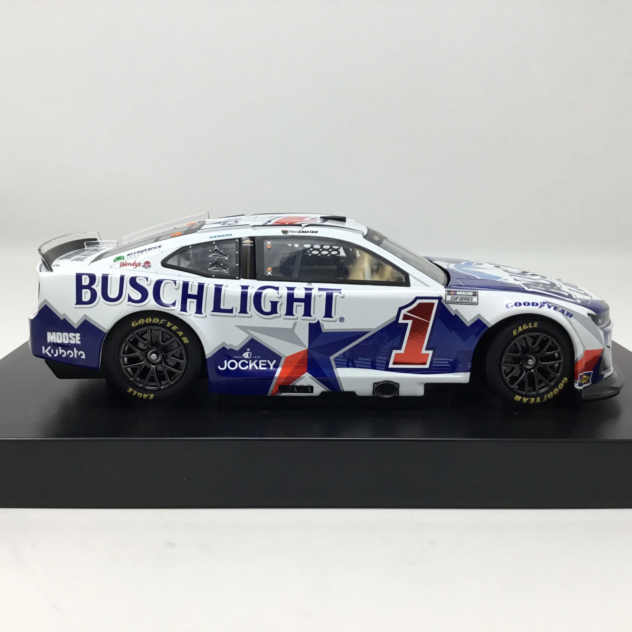 Ross Chastain 2025 Busch Light for the Love of Texas Foil Number 1:24 Diecast - Image 4