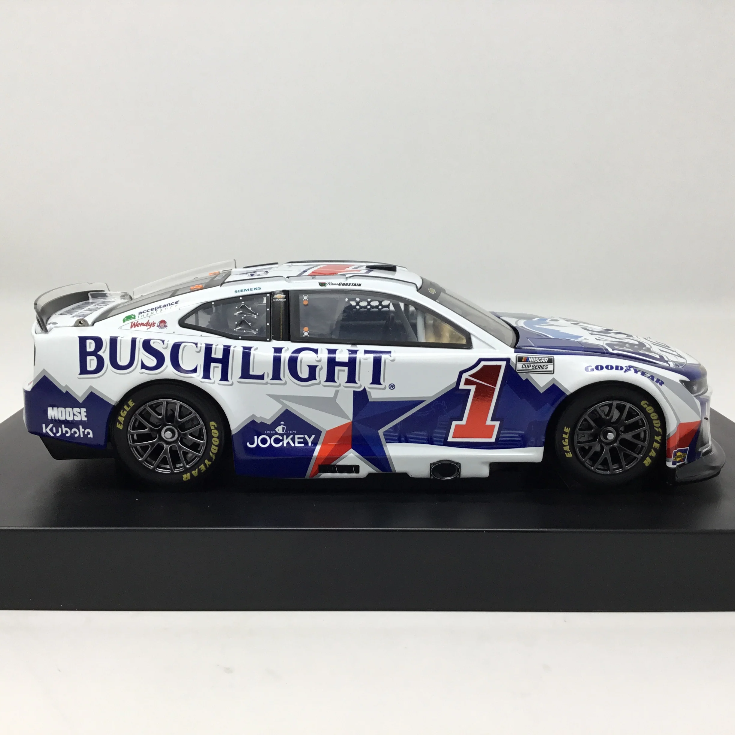 Ross Chastain 2025 Busch Light for the Love of Texas Foil Number 1:24 Elite Diecast - Image 4