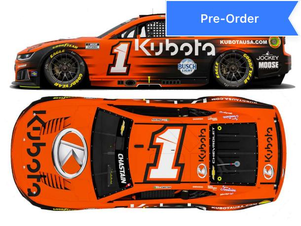 Ross Chastain 2026 Kubota 1:24 Diecast *PREORDER*