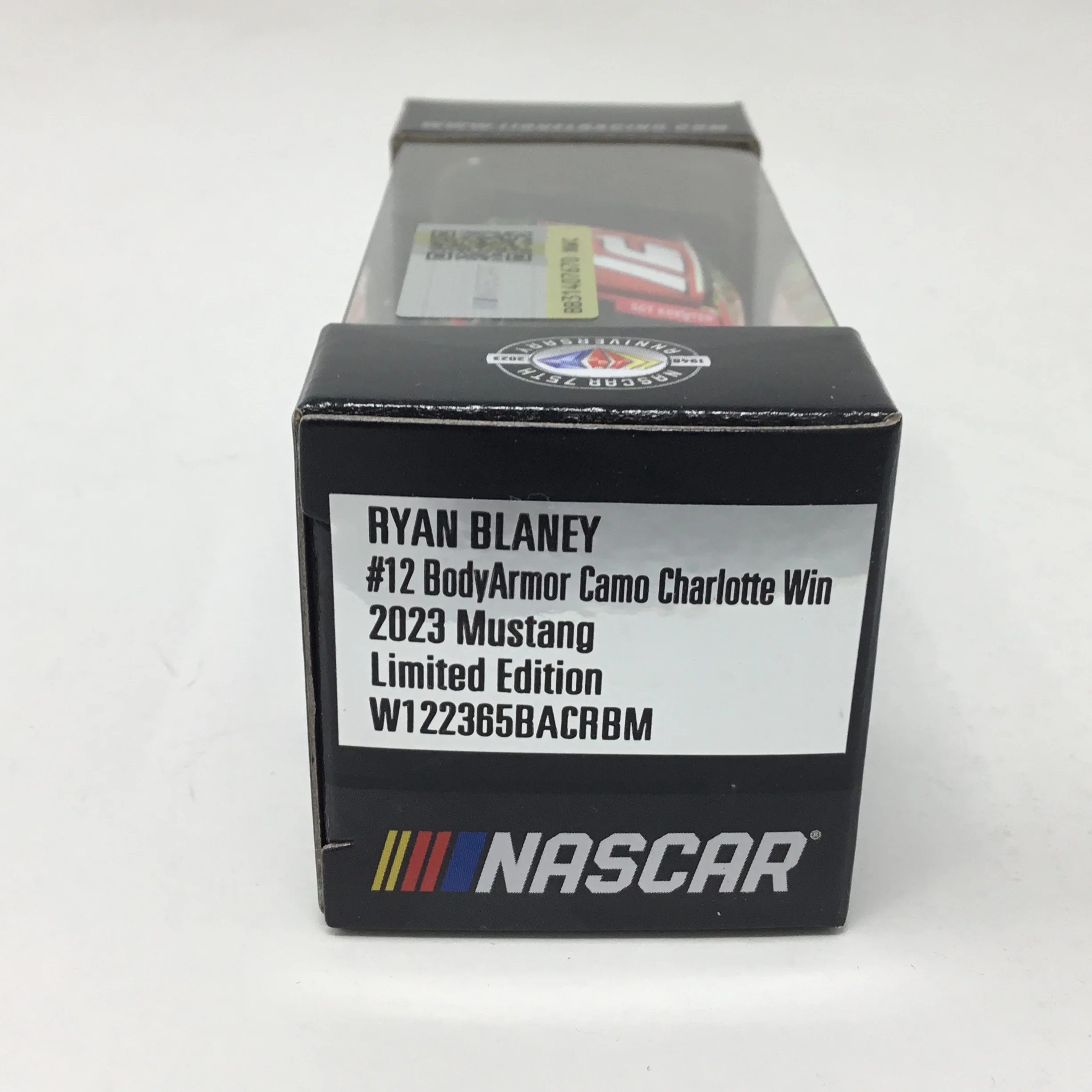 Ryan Blaney 2023 BodyArmor Camo Charlotte Race Win 1:64 Diecast - Image 3