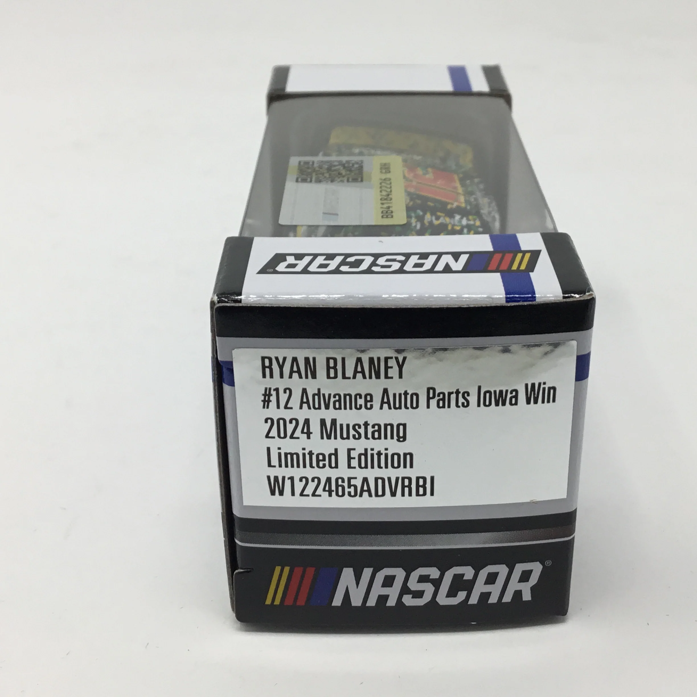 Ryan Blaney 2024 Advance Auto Iowa Race Win Foil Number 1:64 Diecast - Image 3