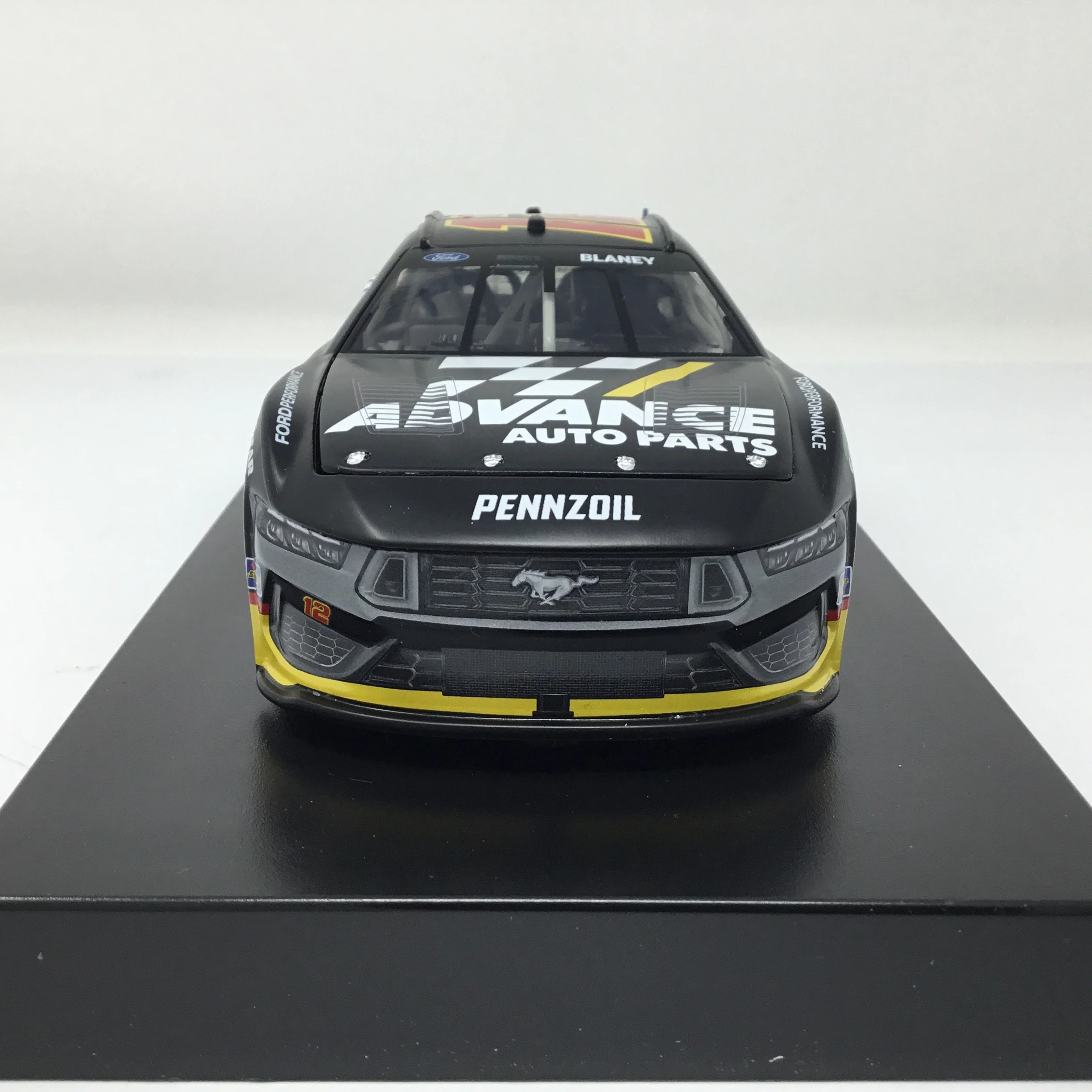 Ryan Blaney 2024 Advance Auto Parts Foil Number 1:24 Elite Diecast - Image 3